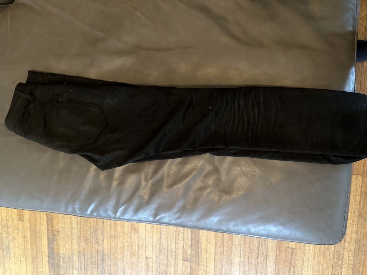 Saint Laurent Paris Saint Laurent Coated Black Denim Size US 28 / EU 44 - 4 Thumbnail