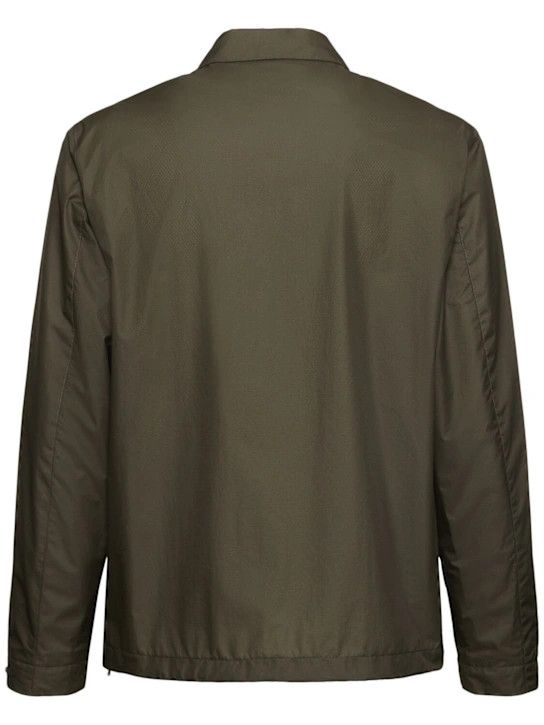 C.P. Company o1lsvrm0425 Metropolis Pertex Overshirt in Green Size US M / EU 48-50 / 2 - 2 Thumbnail