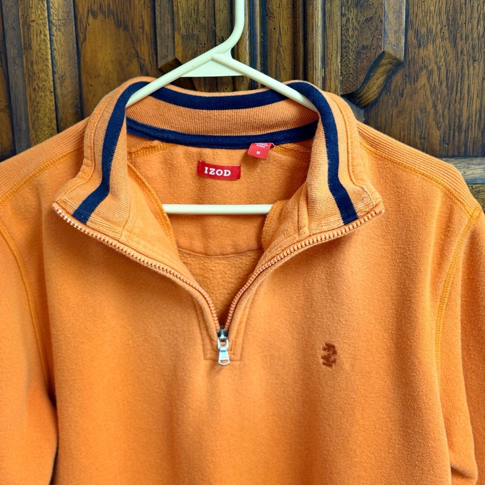 Izod Izod men’s Medium unisex collared quarter zip sweatshirt. Size US M / EU 48-50 / 2 - 2 Thumbnail