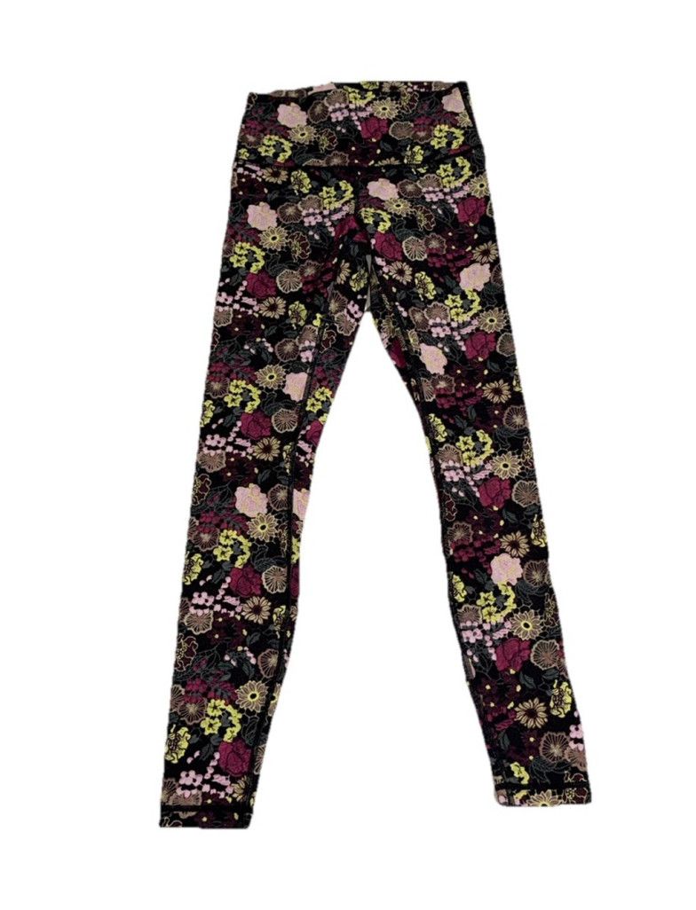 Lululemon LULULEMON WUNDER UNDER LEGGING 28”FLUOROLACE MULTI SIZE 4 Size 27" / US 4 / IT 40 - 4 Thumbnail