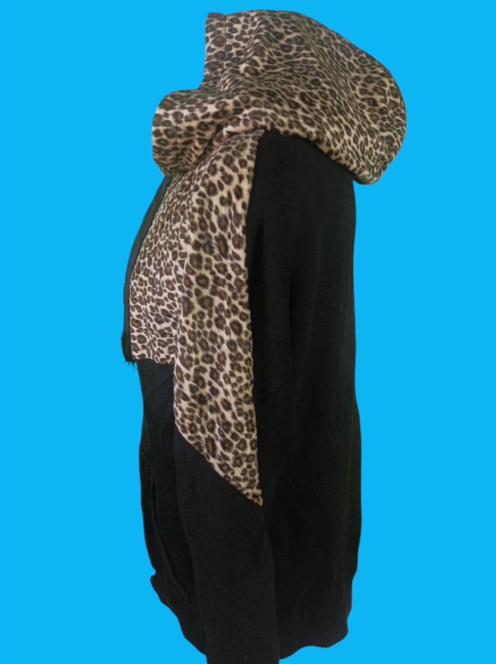 Beauty Beast × Hysteric Glamour × Japanese Brand Leopard Batwing Zip Hoodie if6was9 LGB style "No Tags" Size US XL / EU 56 / 4 - 13 Thumbnail