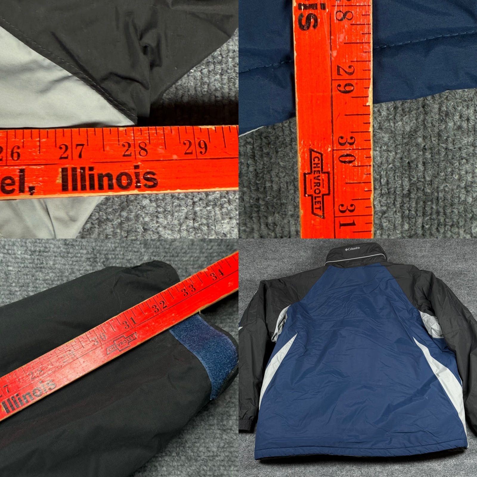 Vintage Columbia Jacket XL Men Waterproof Windproof Insulated Mid-Length Zip Ski Snowboard Coat Outerwear Blue Size US XL / EU 56 / 4 - 8 Thumbnail