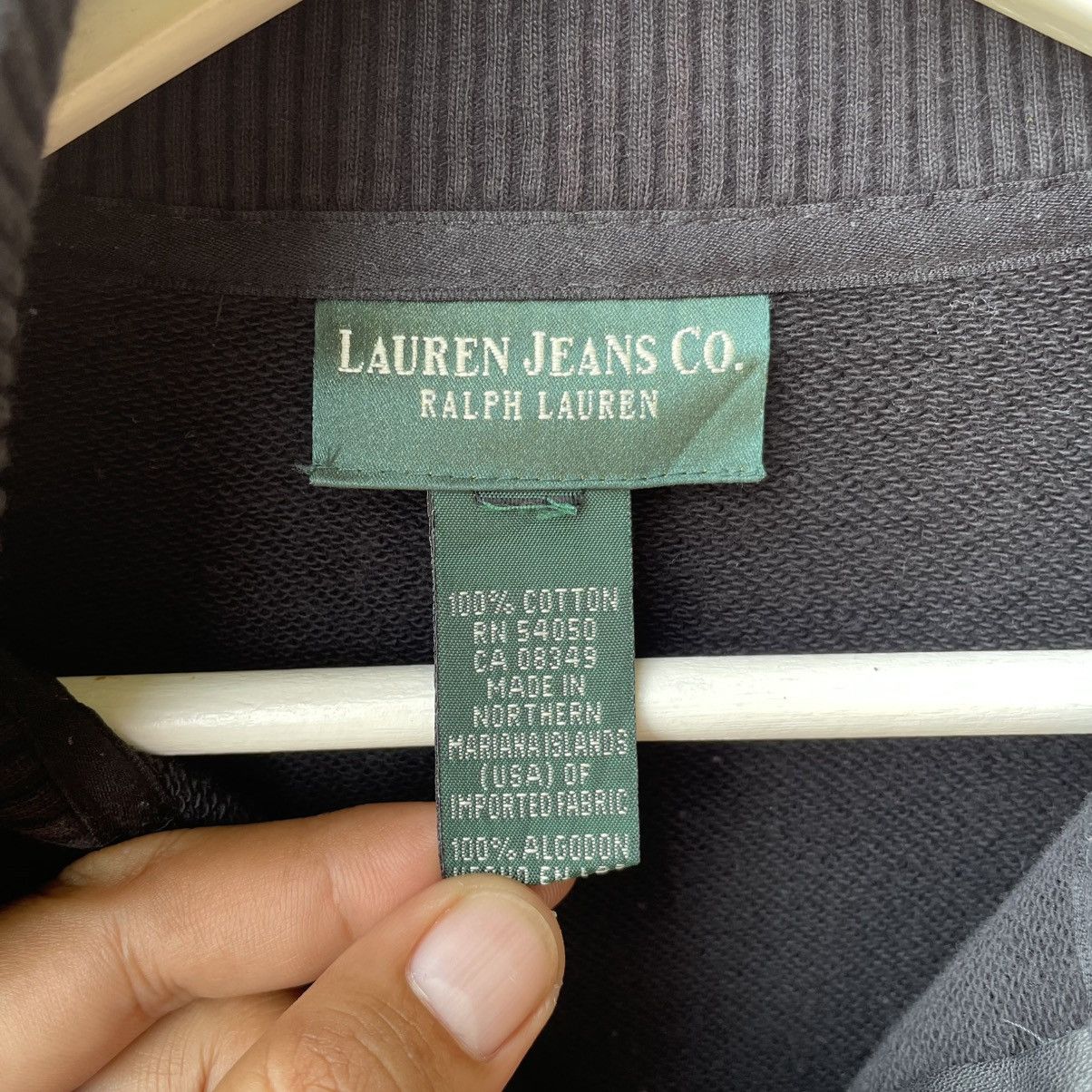 Lauren Ralph Lauren × Vintage Vintage Lauren Jeans Co. Half Zipper Sweatshirt Size US M / EU 48-50 / 2 - 8 Thumbnail