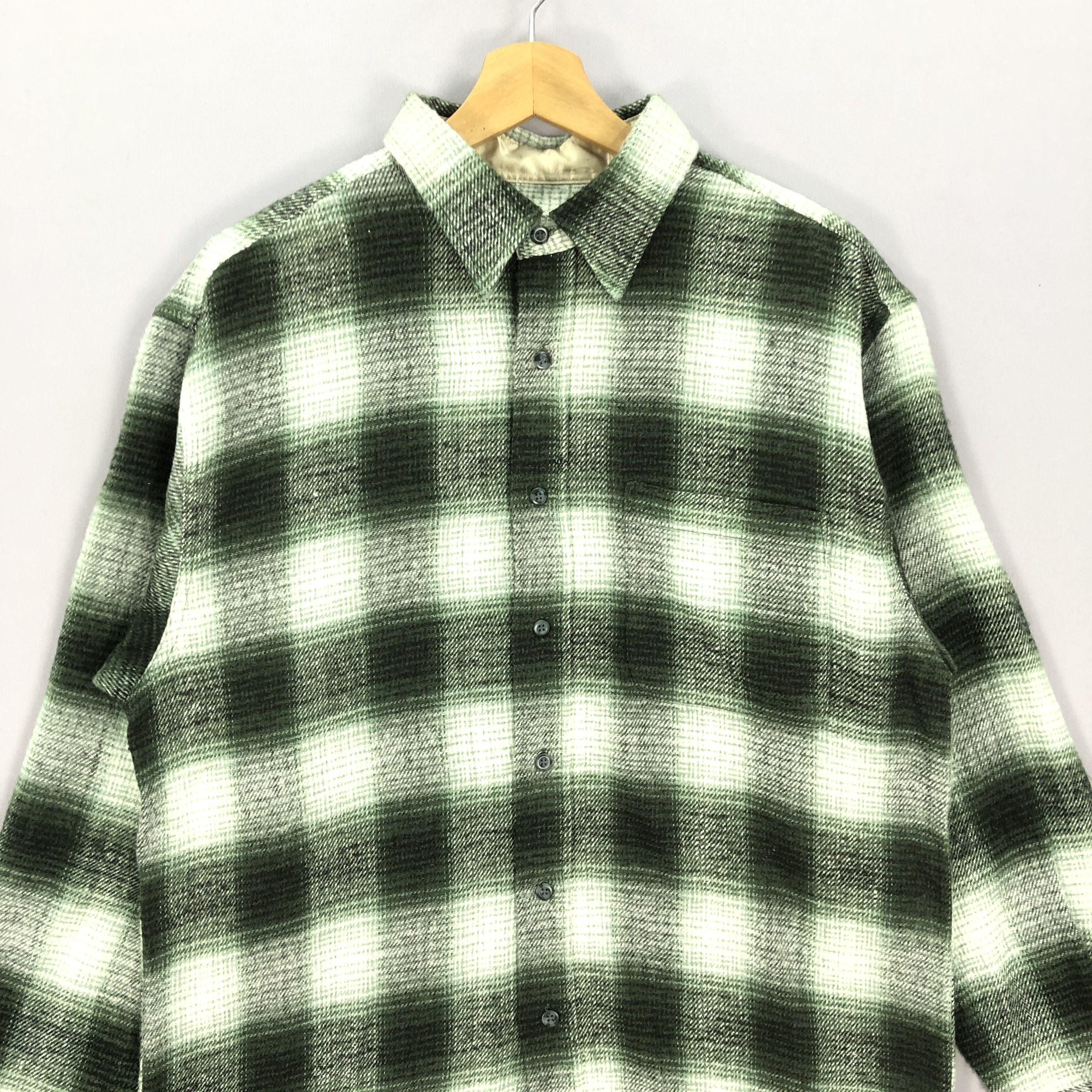 Vintage Vintage Flannel Shirt Chevella Checkered Button Ups Size US L / EU 52-54 / 3 - 2 Thumbnail