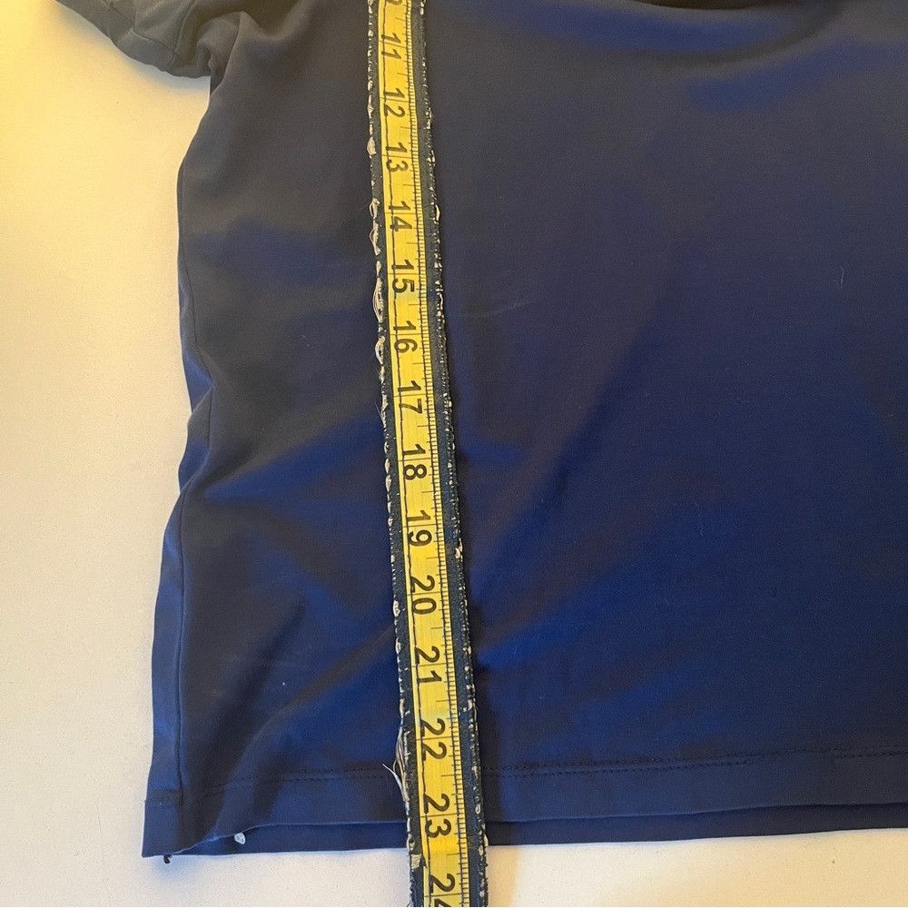 Calvin Klein Calvin Klein Mens Polo Performance Camisa Cotton Blue Small Size US S / EU 44-46 / 1 - 8 Thumbnail