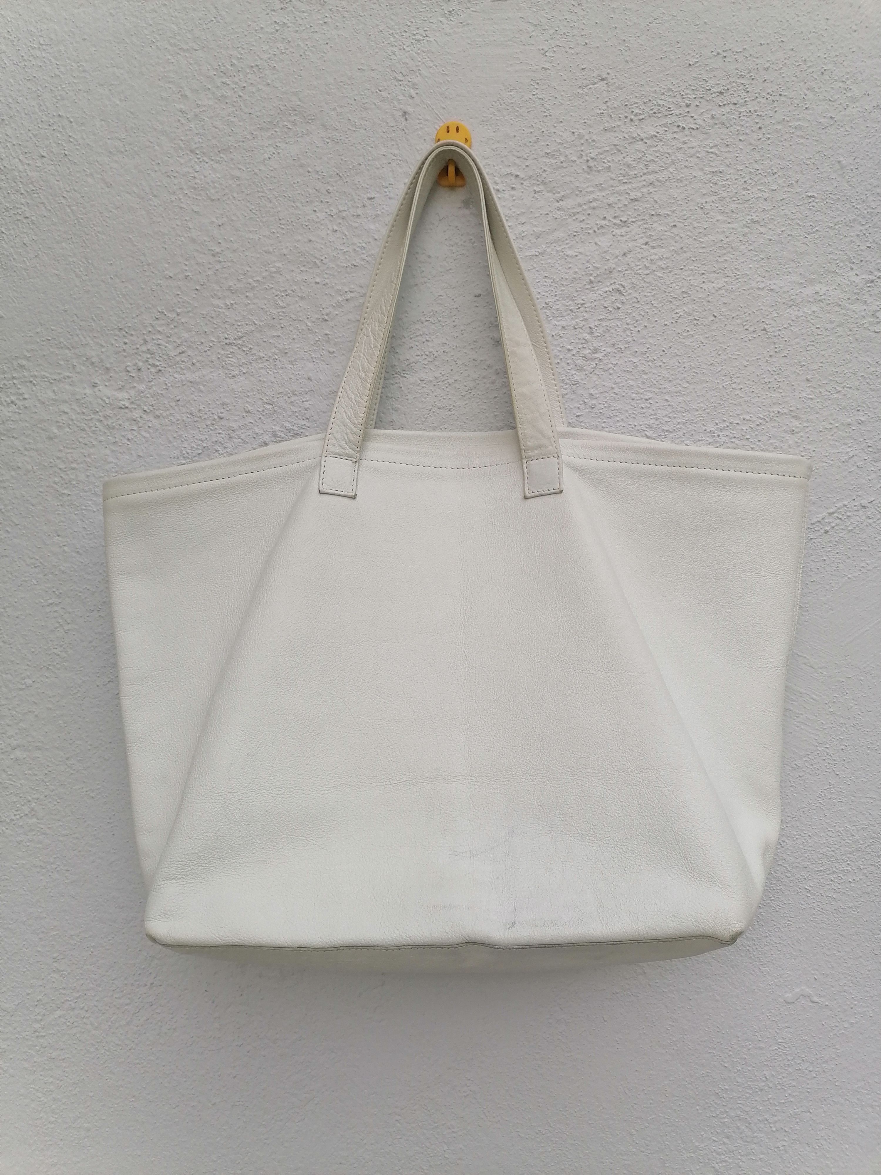 Genuine Leather × Margaret Howell × Vintage Rare Margaret Howell Pure Leather Tote Bags Size ONE SIZE - 6 Thumbnail