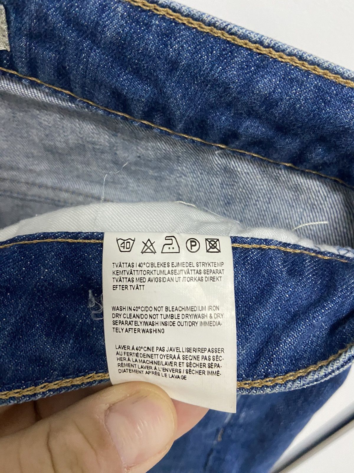 Acne Studios Acne Jeans Studios Vintage Selvedge Y2K Style Size US 30 / EU 46 - 9 Thumbnail