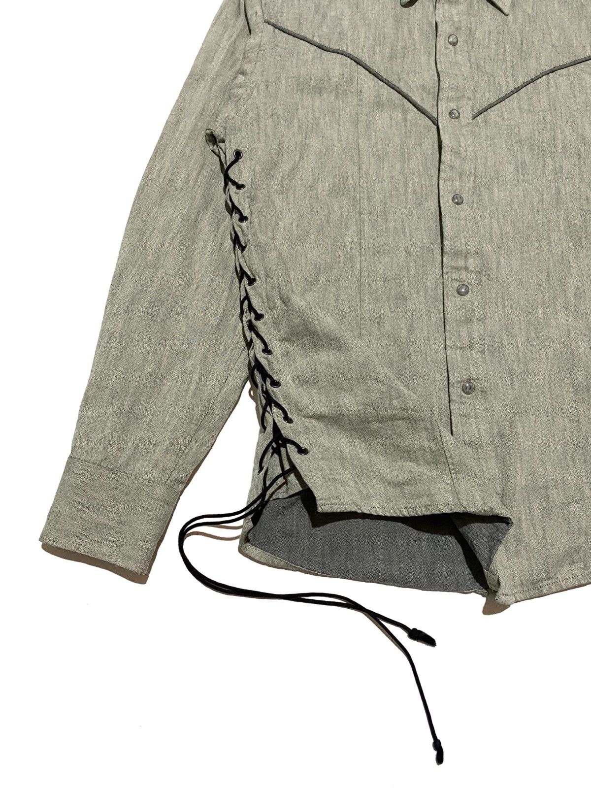 If Six Was Nine × Japanese Brand × KMRii JAPANESE BRAND CREATE BAREFOOT BONDAGE SHIRT Size US M / EU 48-50 / 2 - 2 Thumbnail