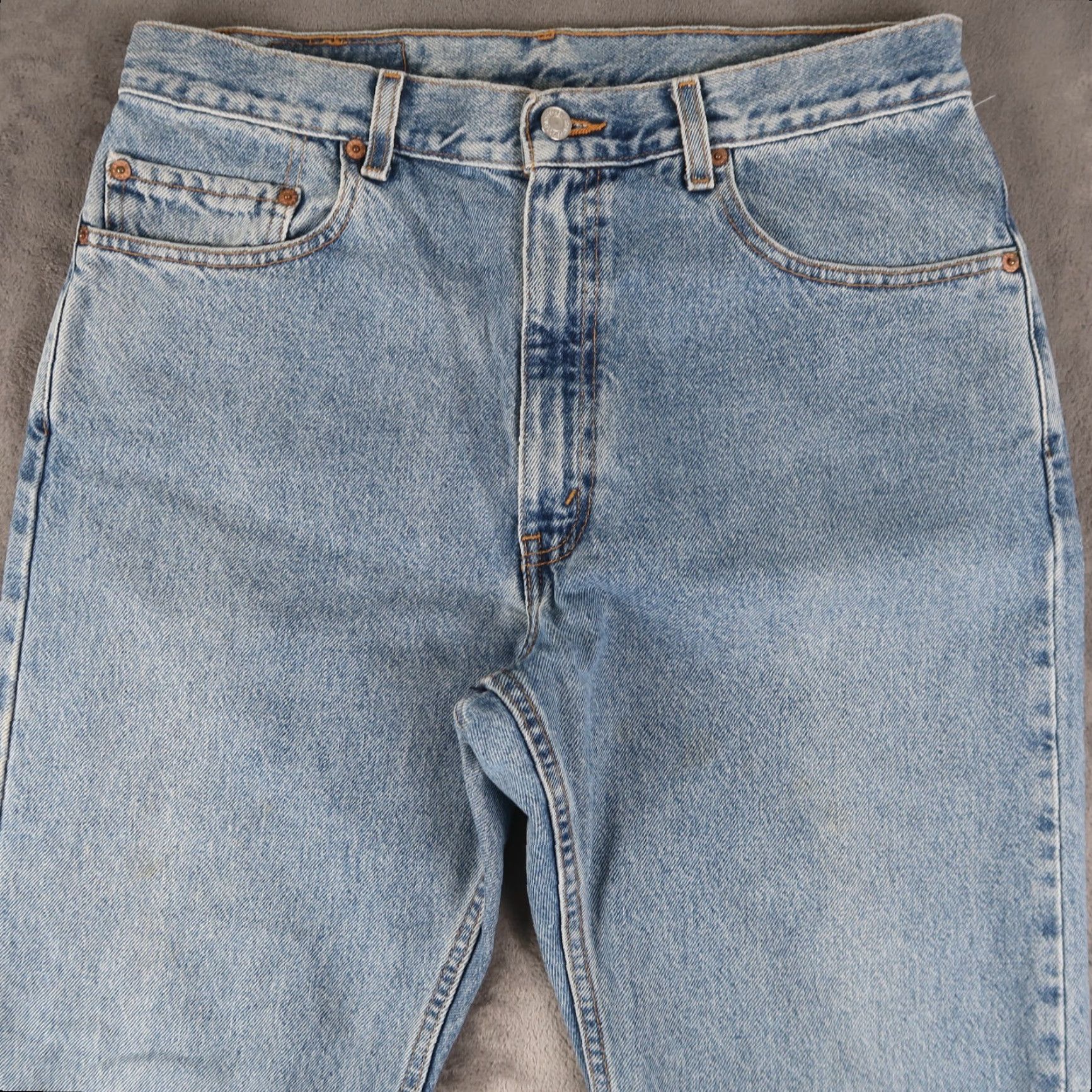 Levi's VINTAGE Levi's 505 Jeans Men Adult Medium Blue 90s Straight 34x32 Size US 34 / EU 50 - 3 Thumbnail