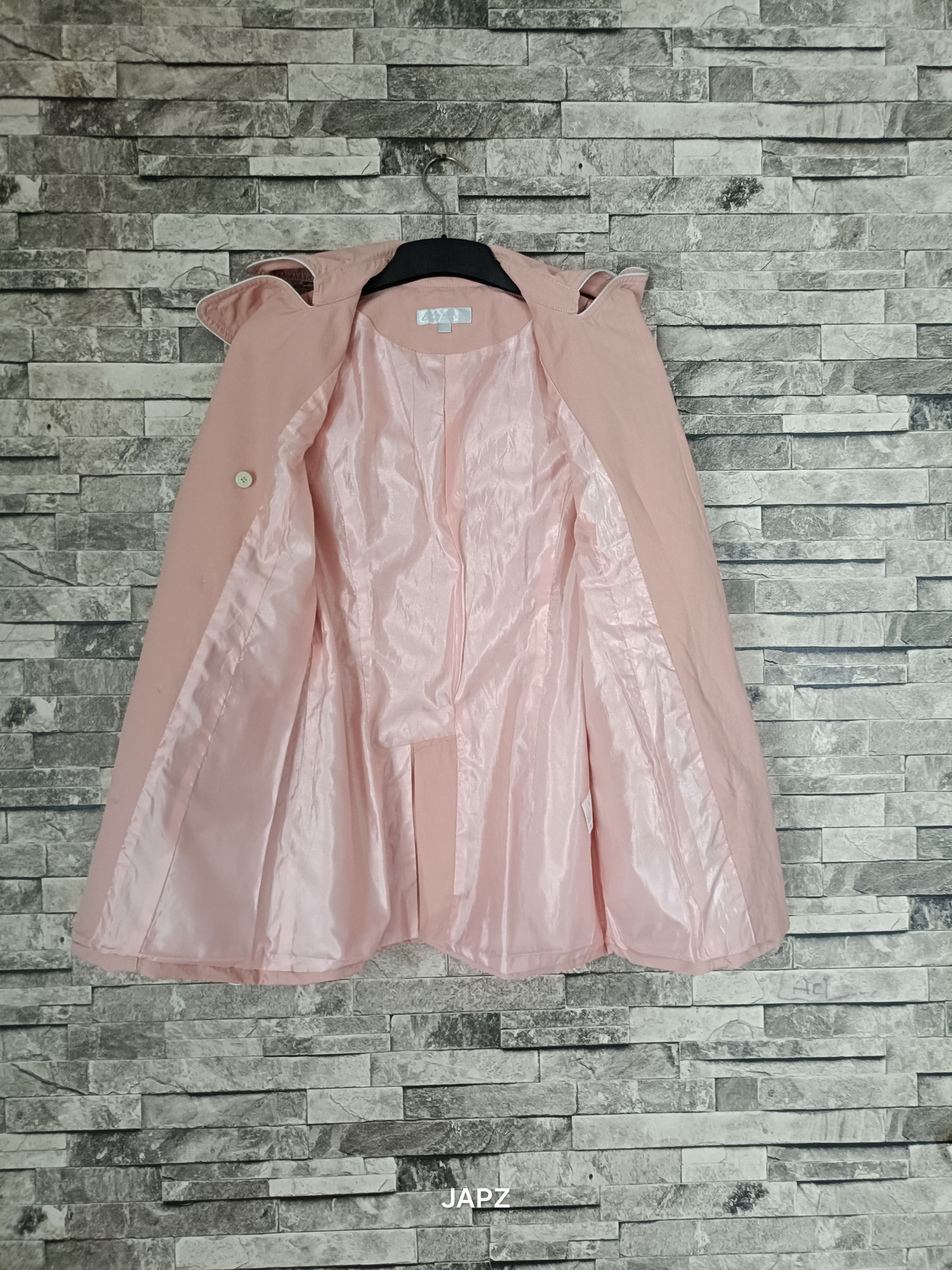 Designer × Vintage Vintage Etam paris trench jacket Size XS / US 0-2 / IT 36-38 - 6 Thumbnail