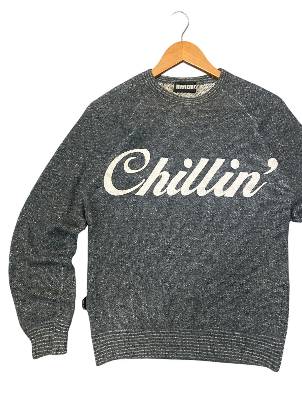 Hysteric Glamour × Japanese Brand × Vintage 💥RARE💥HYSTERIC GLAMOUR “CHILLIN” ANARCHY SWEATSHIRT✨ Size US M / EU 48-50 / 2 - 3 Thumbnail