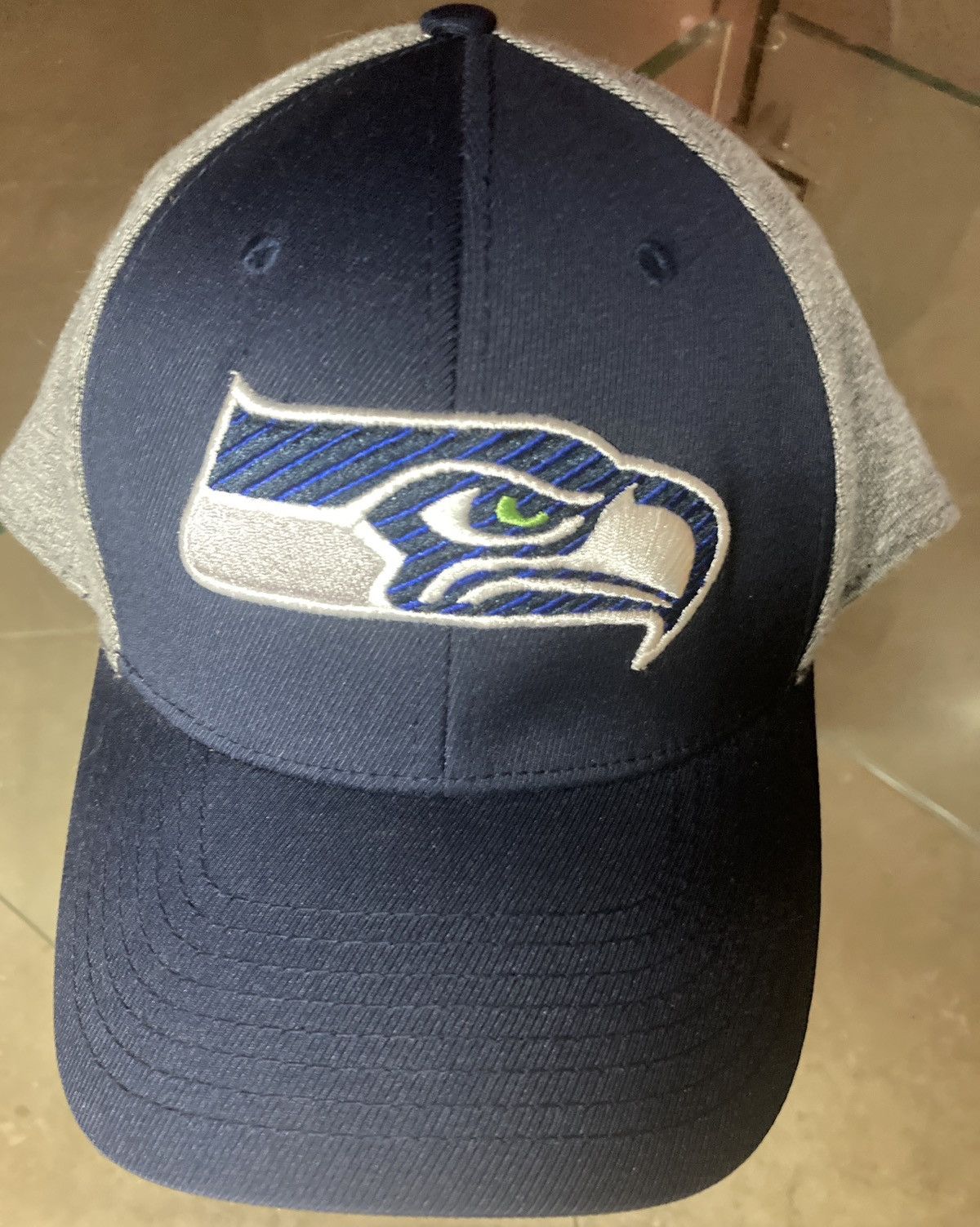 New Era Seattle Seahawks NFL 47 Brand Contender Stretch Flex Fit hat Size ONE SIZE - 1 Thumbnail