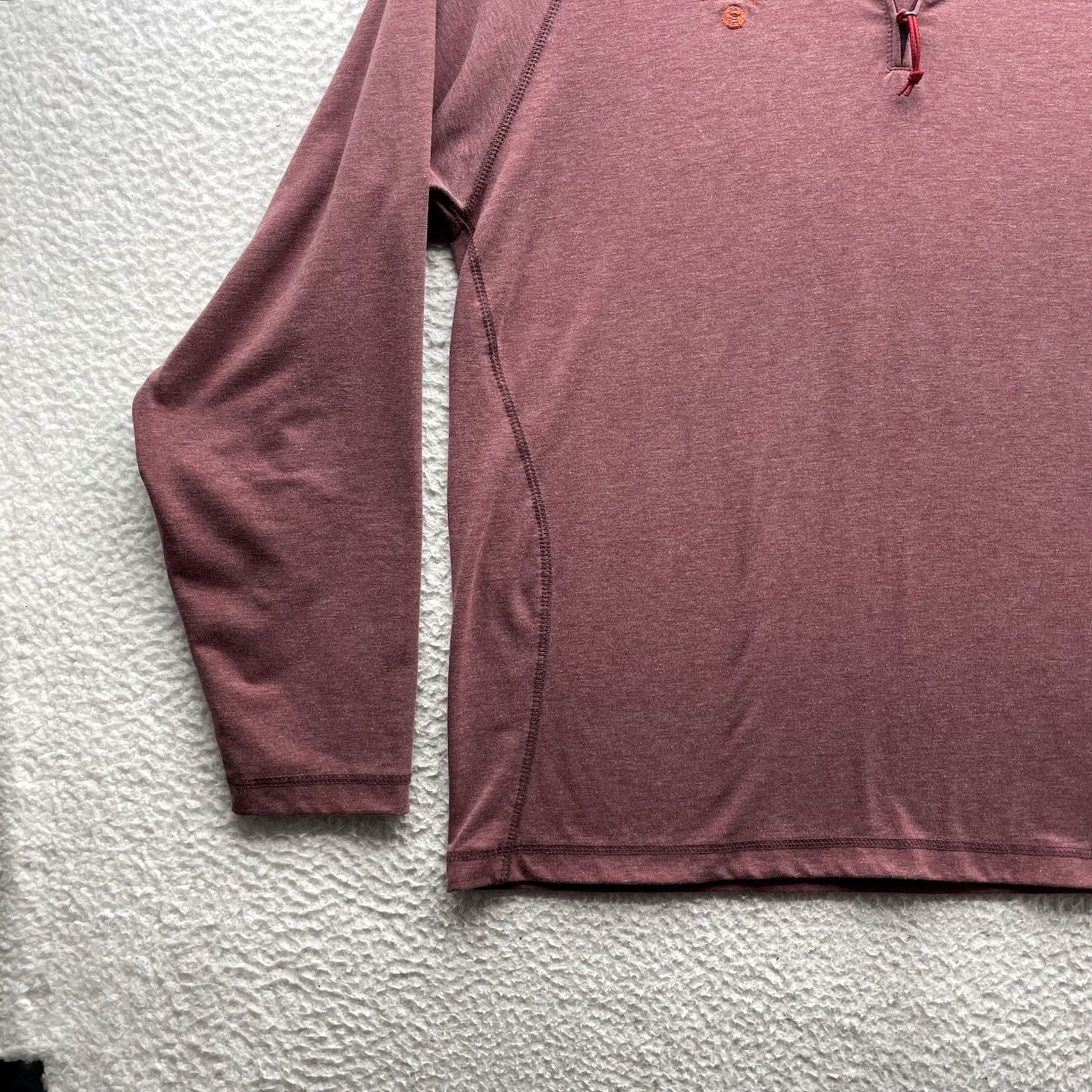 Orvis Orvis Trout Bum Sweatshirt Mens Small S Red 1/4 Zip Performance C Lazy U Ranch Size US L / EU 52-54 / 3 - 5 Thumbnail