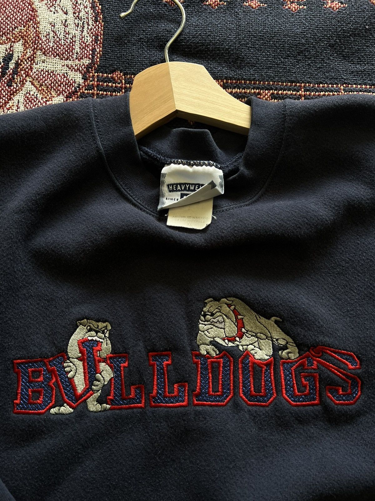 Lee × Vintage Vintage Georgia Bulldogs Crewneck Size US XL / EU 56 / 4 - 2 Thumbnail