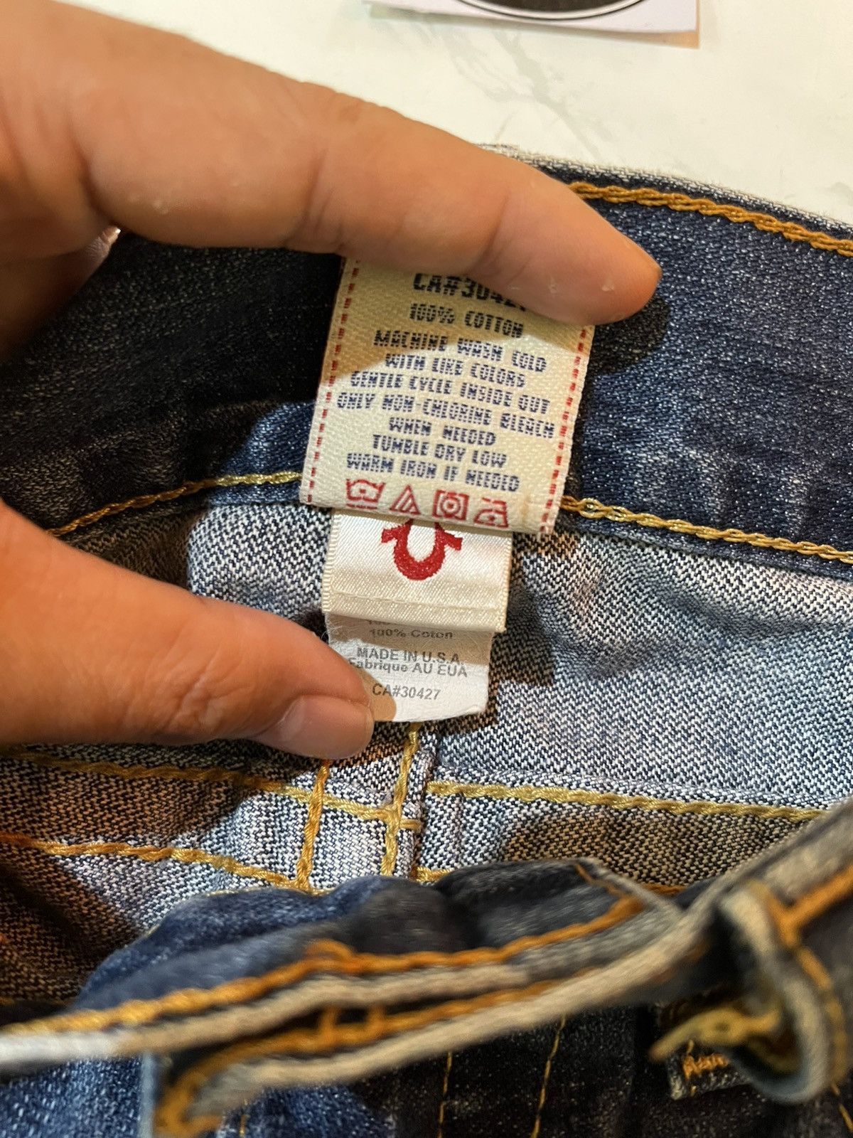 True Religion 🔥 True Religion Slim Fit Denim Jeans Size US 29 - 12 Thumbnail