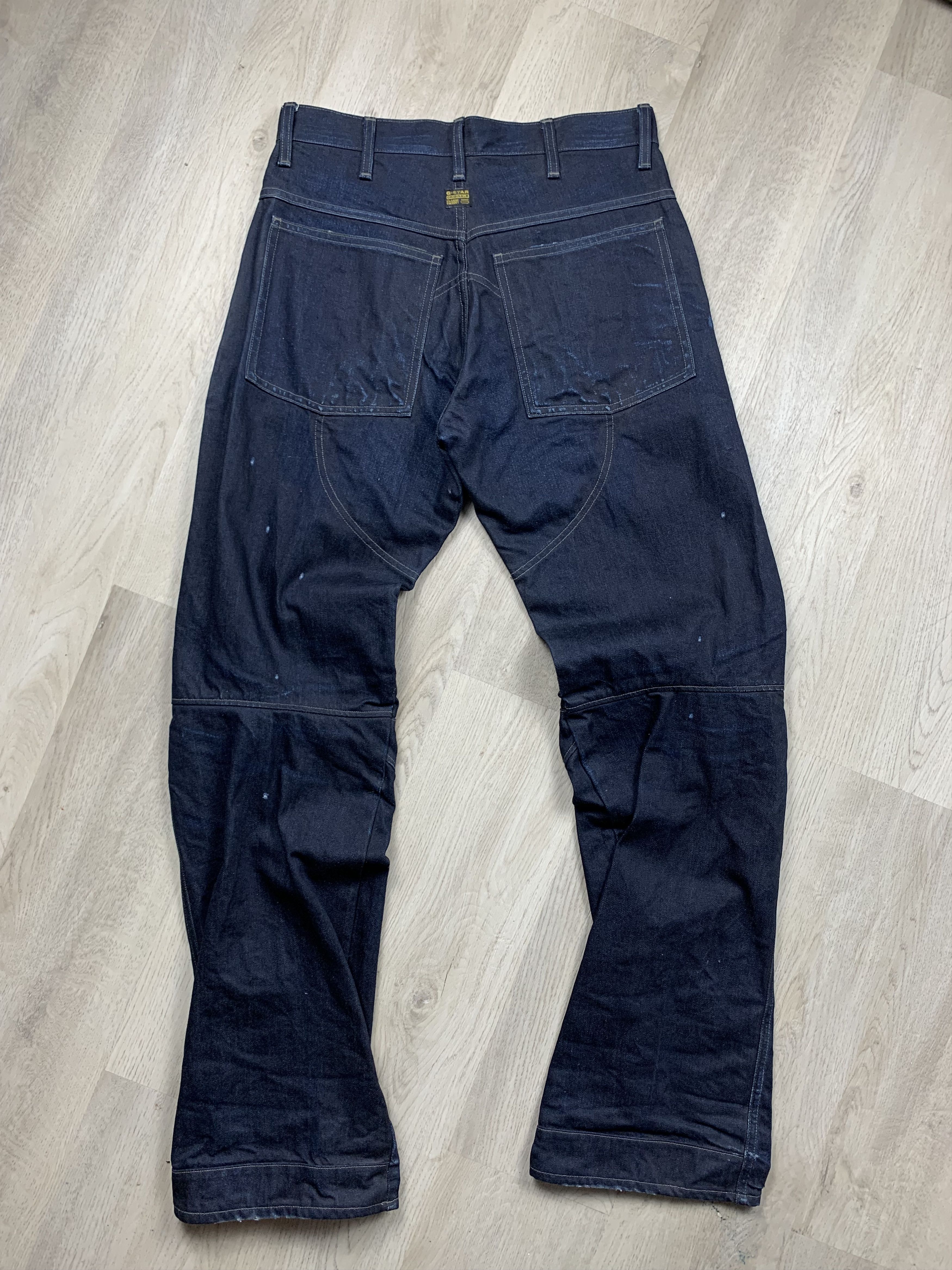 G-Star G Star Raw Vintage Denim Double Knee Pants Jeans Size US 30 / EU 46 - 1 Thumbnail
