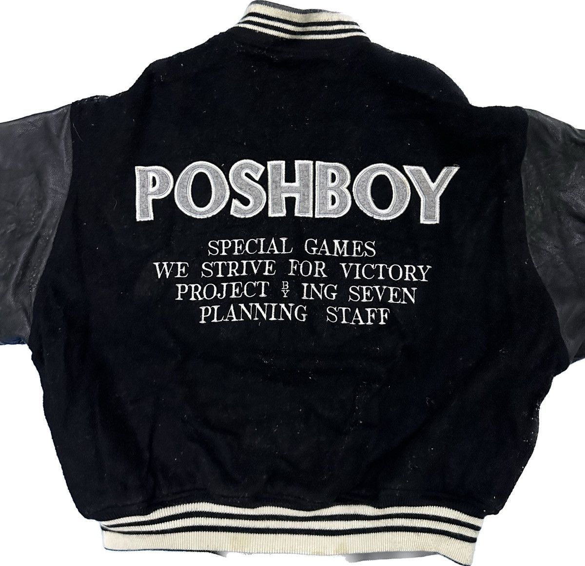 Japanese Brand Vintage Posh Boy Varsity Jacket Size US M / EU 48-50 / 2 - 10 Thumbnail