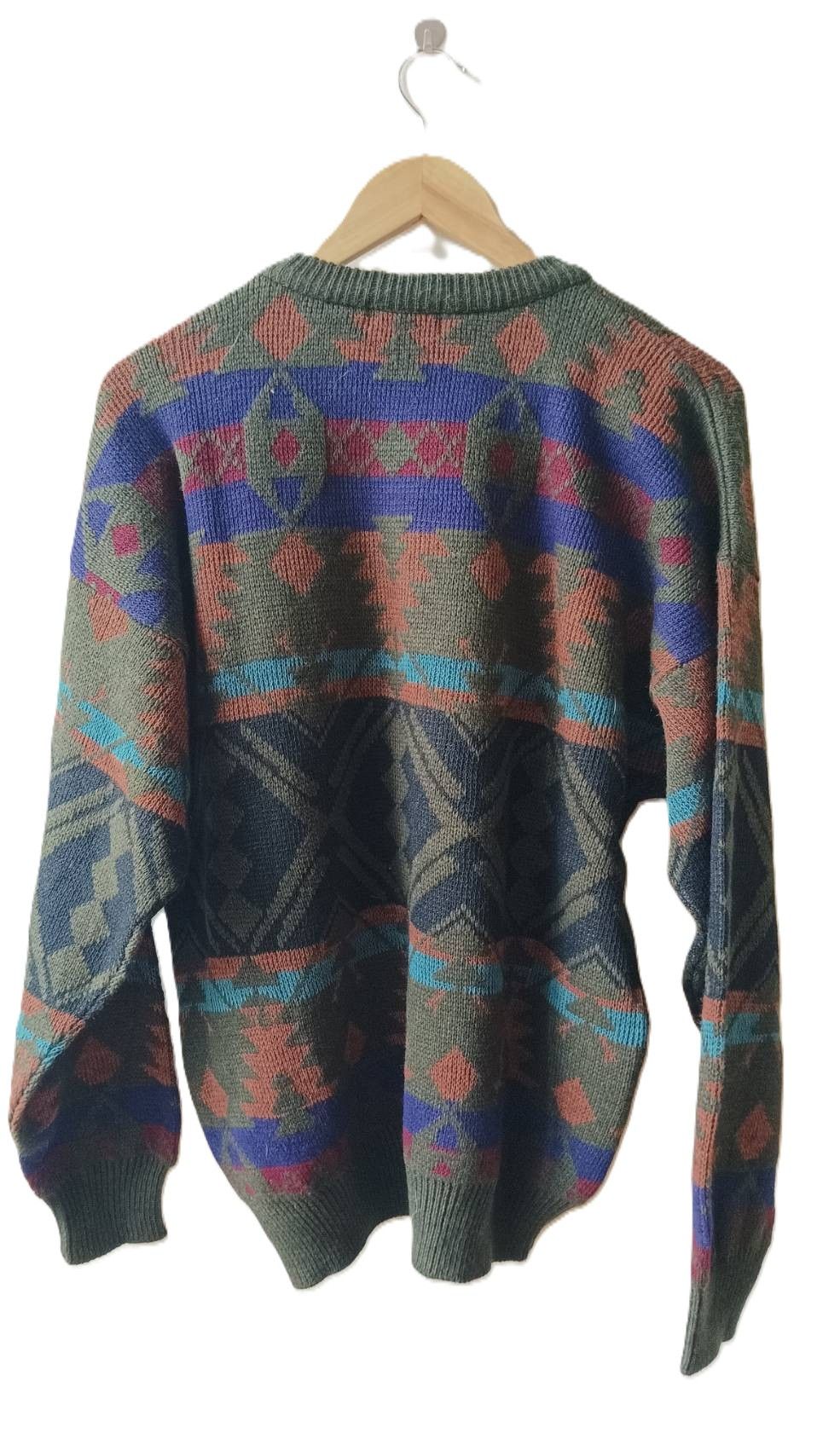 Vintage Vintage 90s Oignon Sweater Made in Italy Size US M / EU 48-50 / 2 - 2 Thumbnail