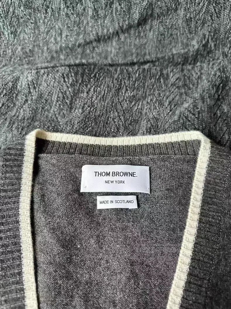 Thom Browne Thom Browne Cashmere Cardigan Size US M / EU 48-50 / 2 - 3 Thumbnail
