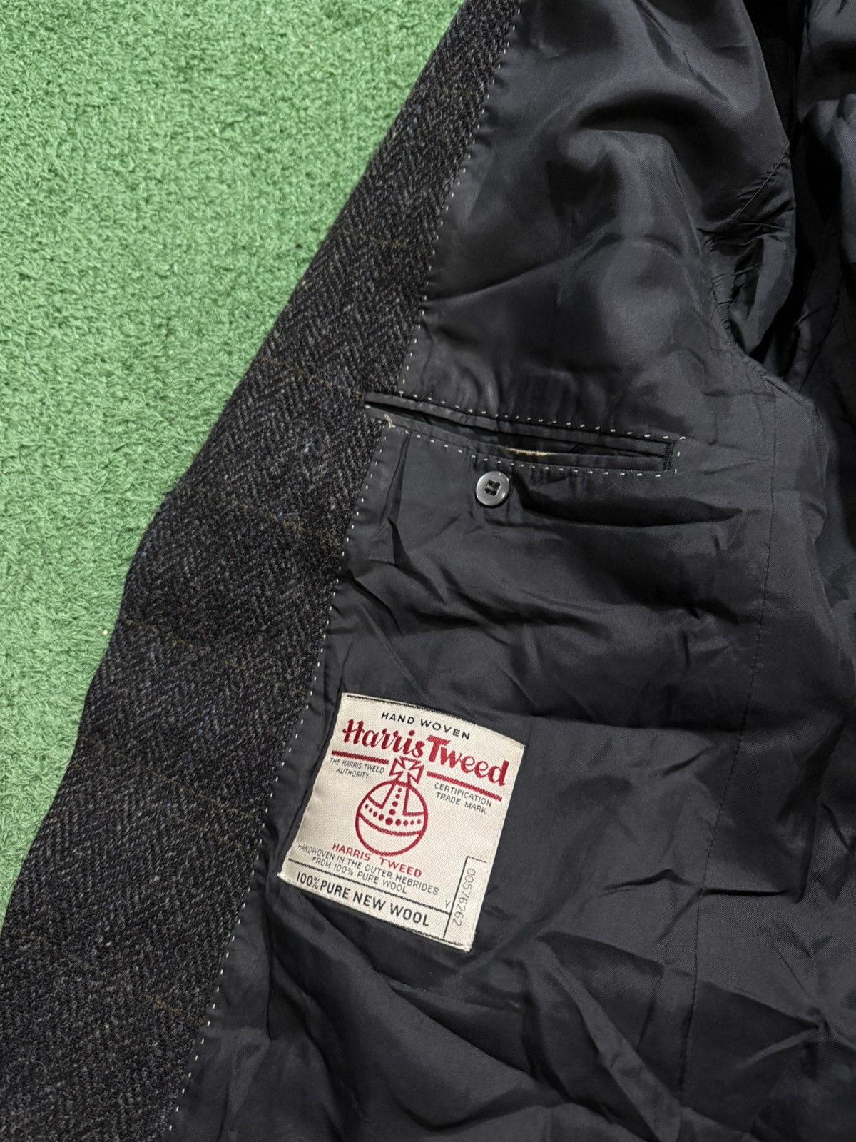 Harris Tweed Harris Tweed Blazer Vintage Wool Size 50R - 7 Thumbnail