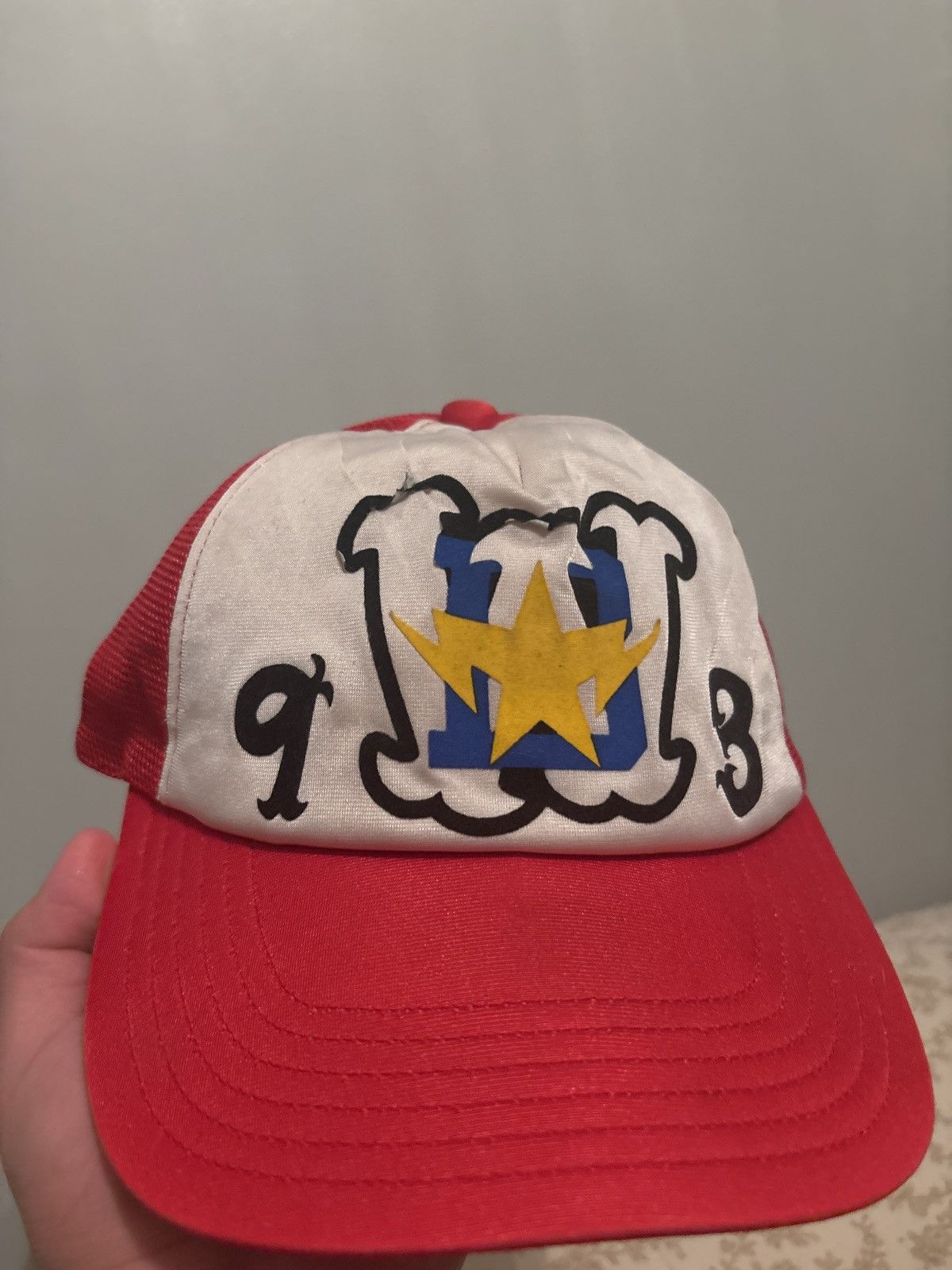 Bape (RARE) Bape trucker hat Bape x Nigo collab Size ONE SIZE - 1 Thumbnail