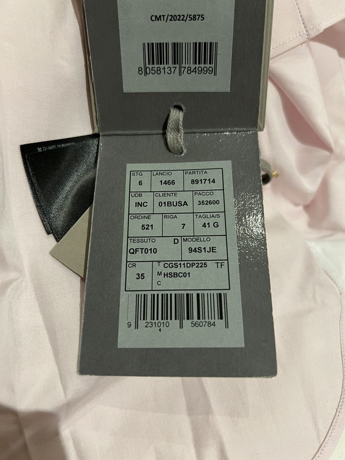 Tom Ford TOM FORD Pink Dress Shirt Size 16 41 Long Sleeves Cotton Size US M / EU 48-50 / 2 - 10 Thumbnail