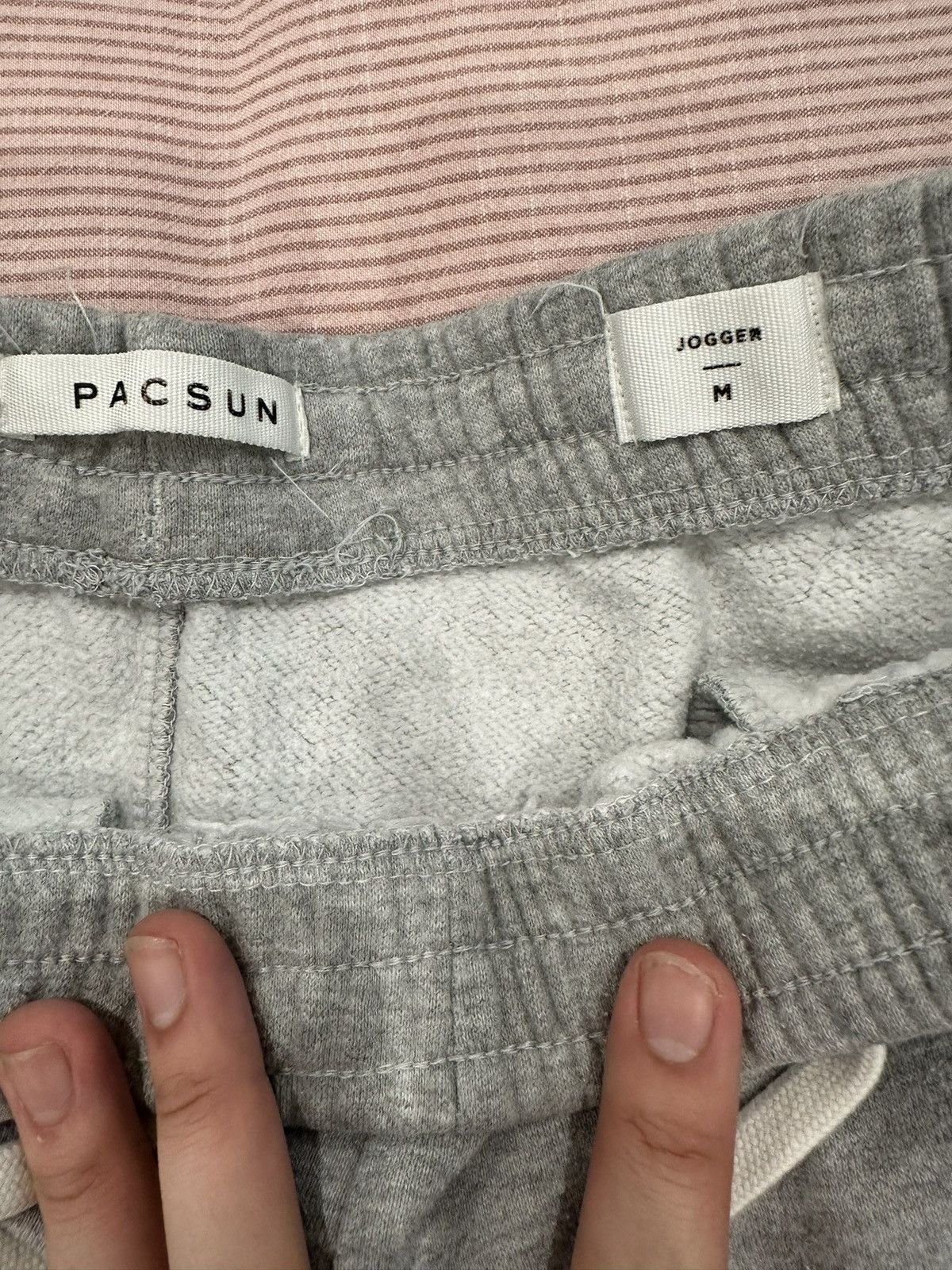 Pacsun × Vintage Pacsun Grey Sweatpants Size US 30 / EU 46 - 2 Thumbnail