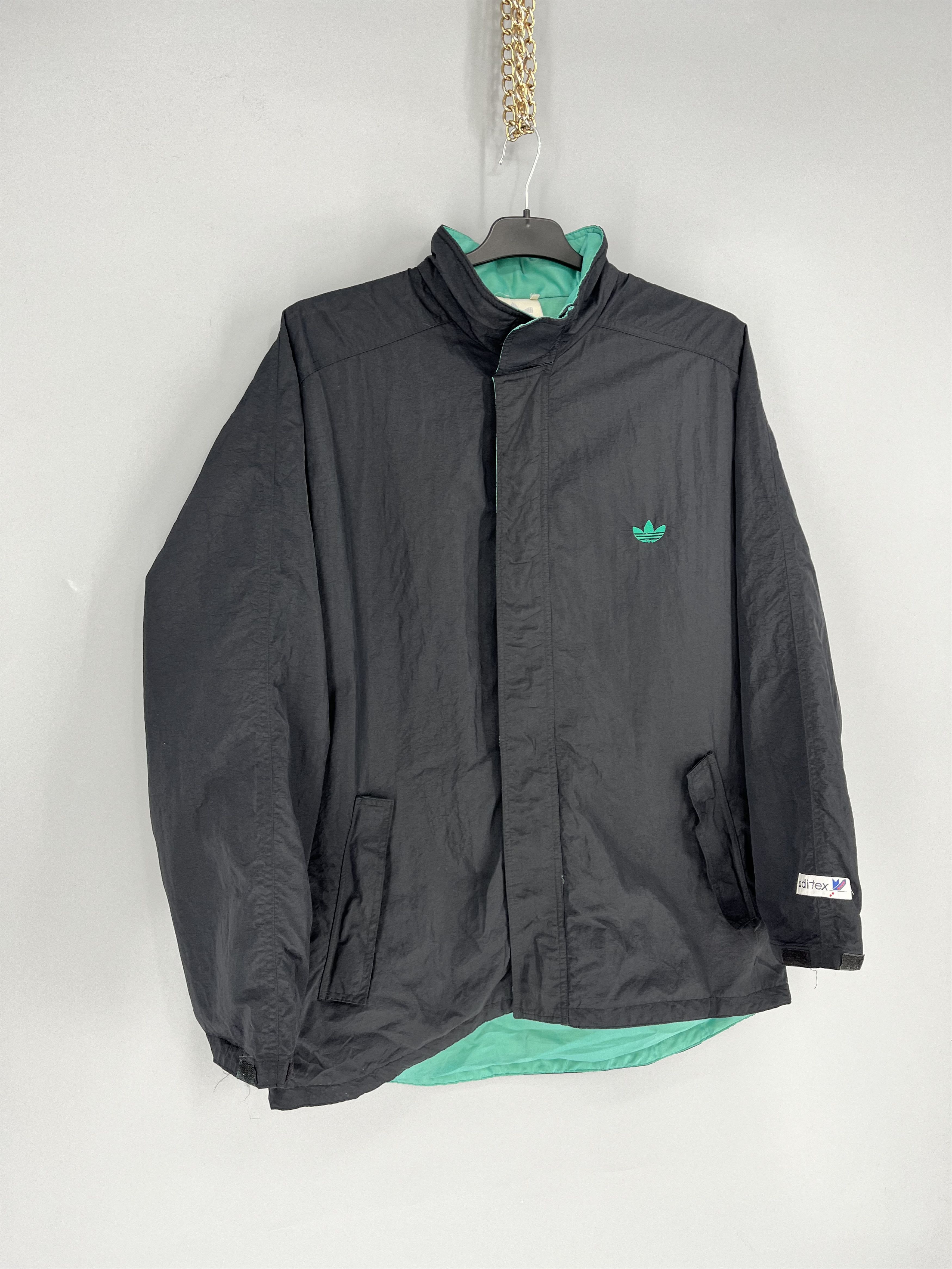 Adidas × Vintage Made in Yugoslavia Adidas Aditex Colourful Waterproof Jacket Size US M / EU 48-50 / 2 - 2 Thumbnail