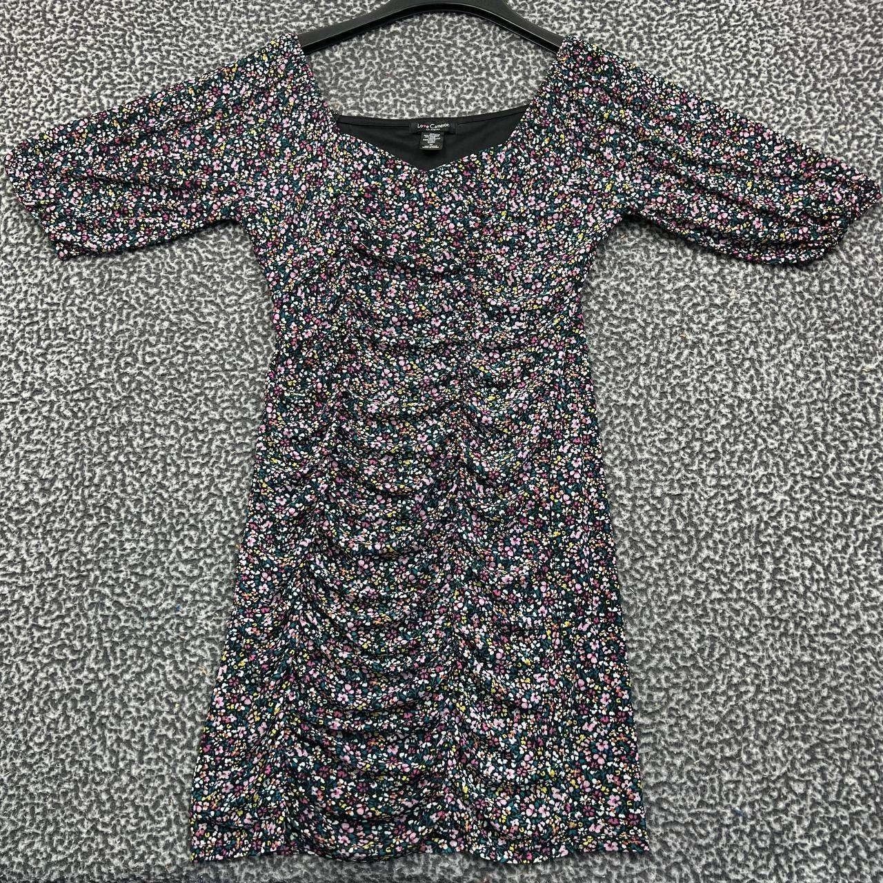 Other Love Cameron Dress Women M Black Floral Print Bodycon Size M / US 6-8 / IT 42-44 - 1 Thumbnail