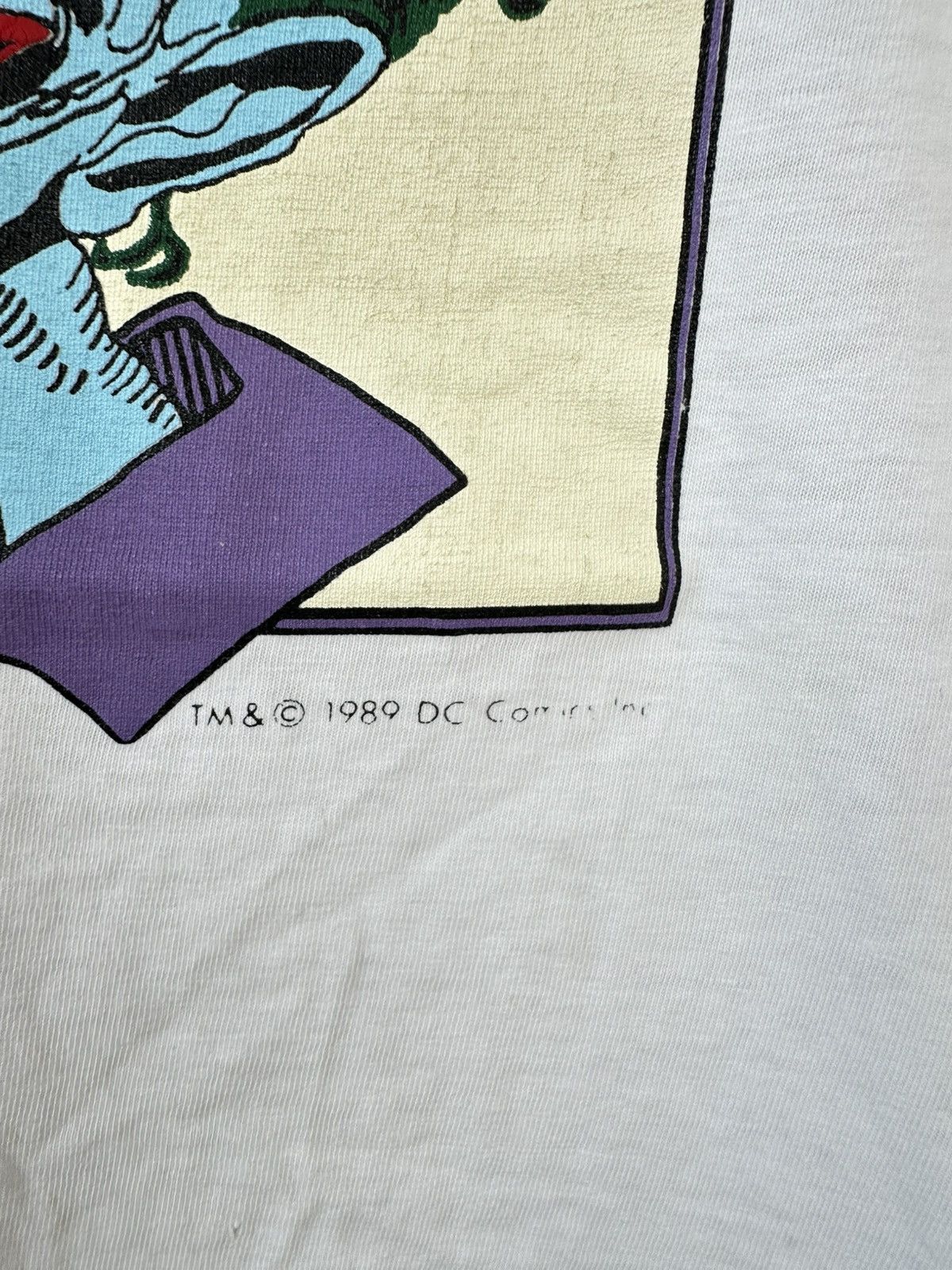 DC Comics Rare Vintage 80s Joker by DC Comics Tee Size US M / EU 48-50 / 2 - 3 Thumbnail