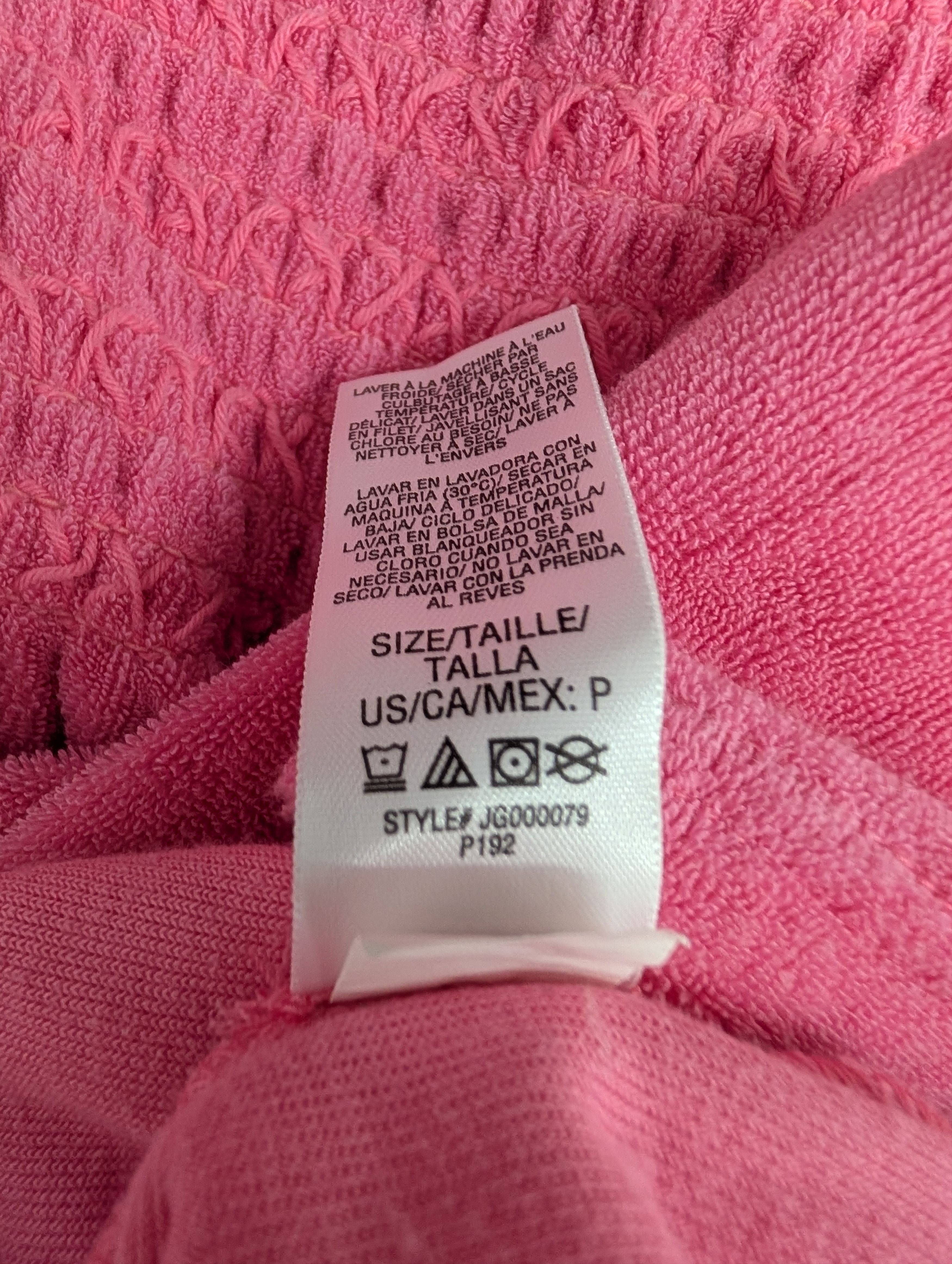 Juicy Couture Juicy Couture Pink Sleeveless Towel Sundress Size S / US 4 / IT 40 - 8 Thumbnail
