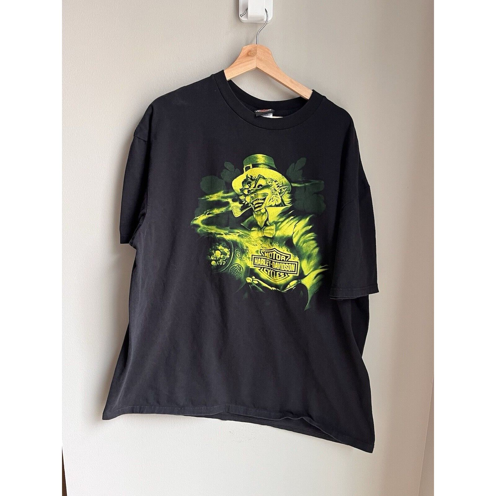 Harley Davidson VINTAGE STYLE HARLEY DAVIDSON MISSOURI LEPRECHAUN TEE 2XL Size US XXL / EU 58 / 5 - 1 Thumbnail