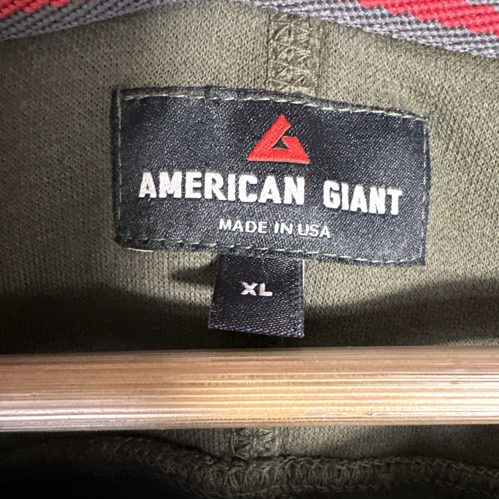 Vintage American Giant Sweatshirt Henley Mens XL Olive Green Cotton USA Crew Neck Button Long Sleeve Heavyweight All Seasons Fall Winter Spring Gym & Training Size US XL / EU 56 / 4 - 3 Thumbnail