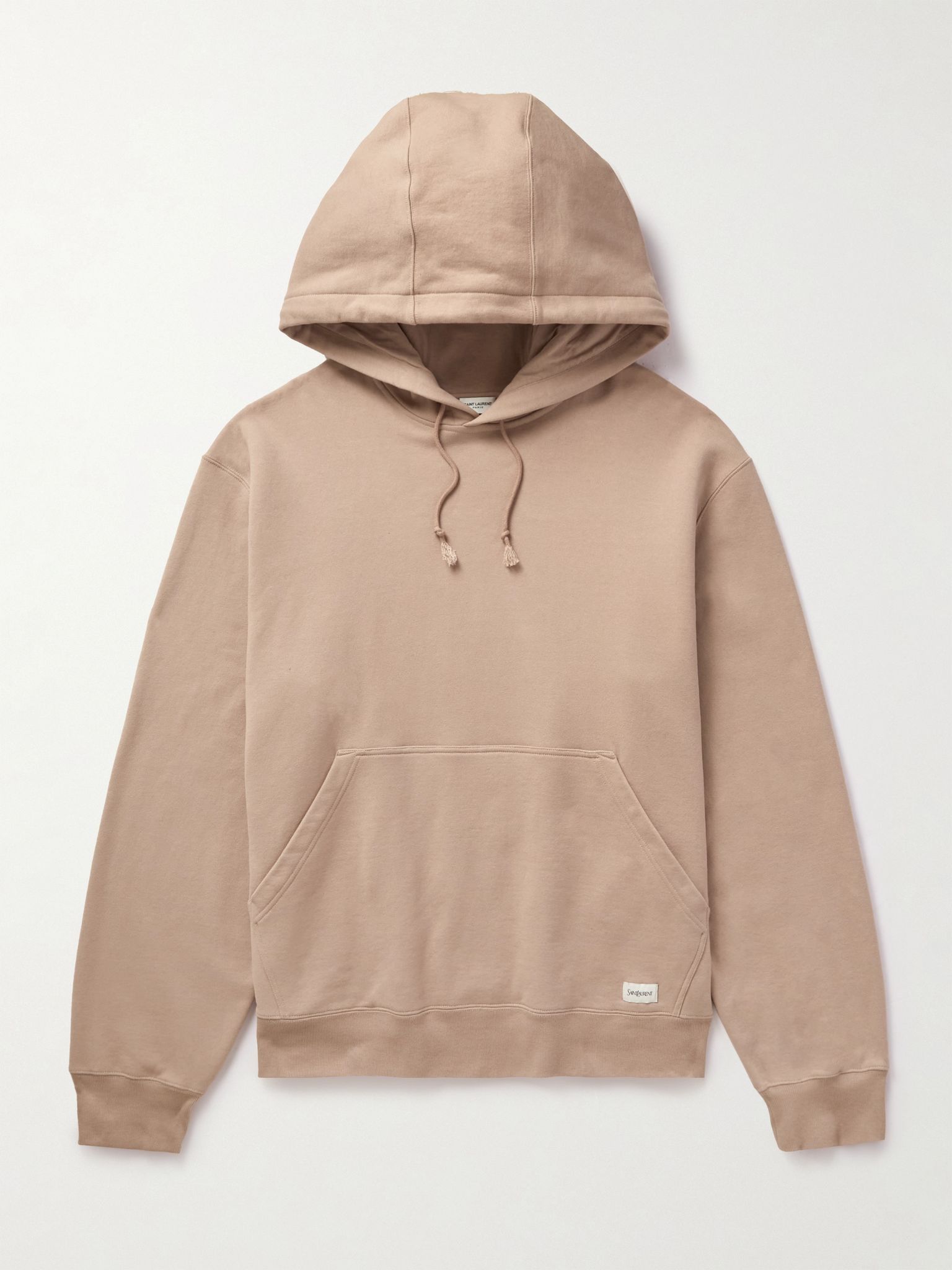 Saint Laurent Paris oc11z0126 799171 Oversized Sweatshirt & Hoodie in Beige Size US S / EU 44-46 / 1 - 1 Thumbnail