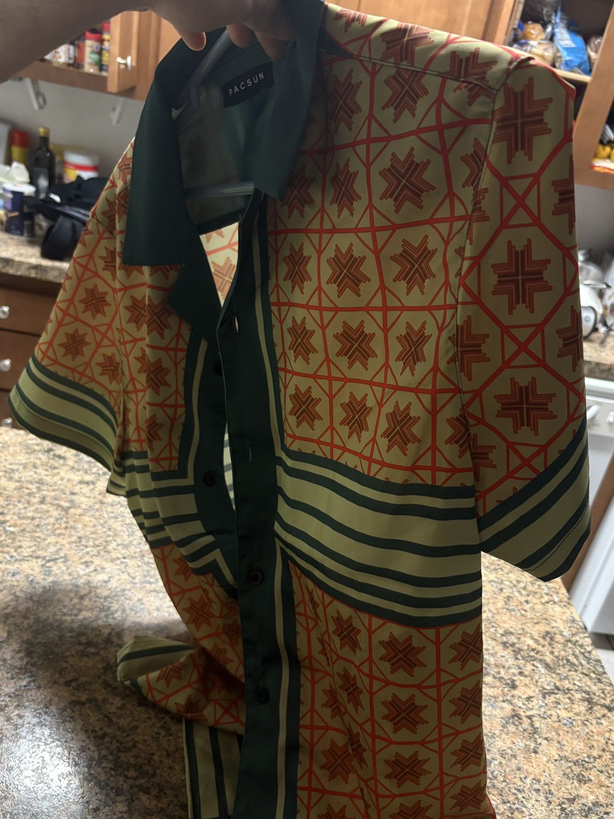 Pacsun Pacsun Silk Shirt Size US M / EU 48-50 / 2 - 3 Thumbnail