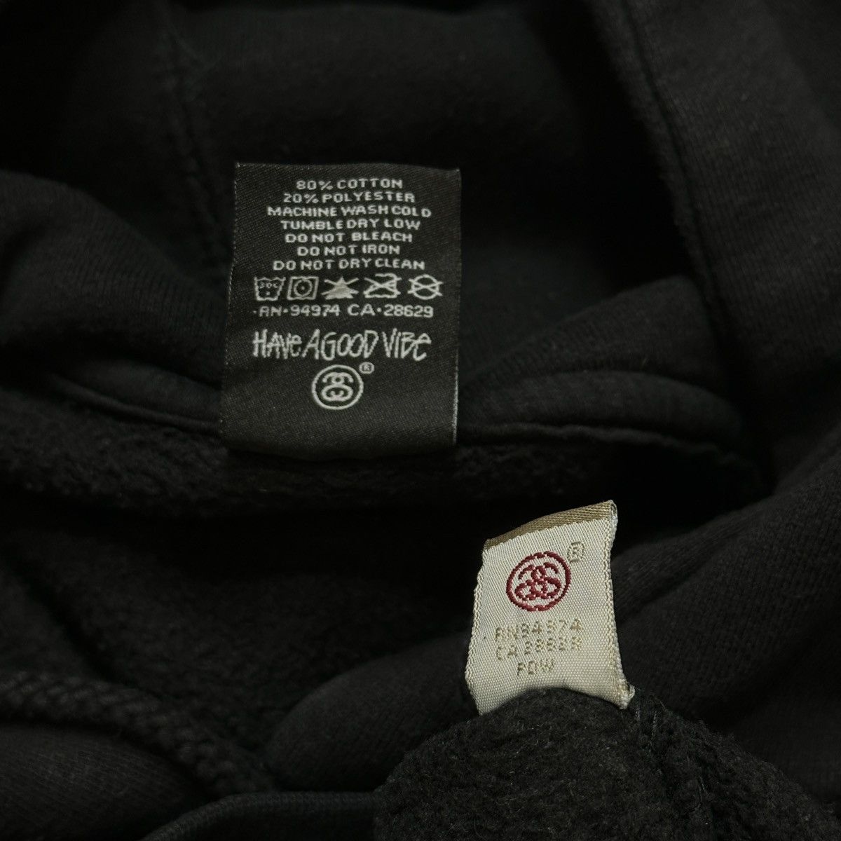 Stussy Stussy thrashed bronx Compton rare hoodie USA made vintage Size US M / EU 48-50 / 2 - 11 Thumbnail
