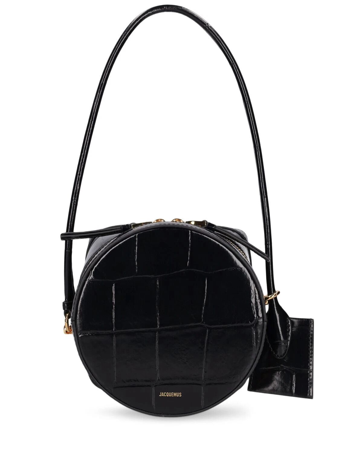 Jacquemus JACQUEMUS Le Vanito Black Leather Shoulder Bag New Size ONE SIZE - 1 Thumbnail