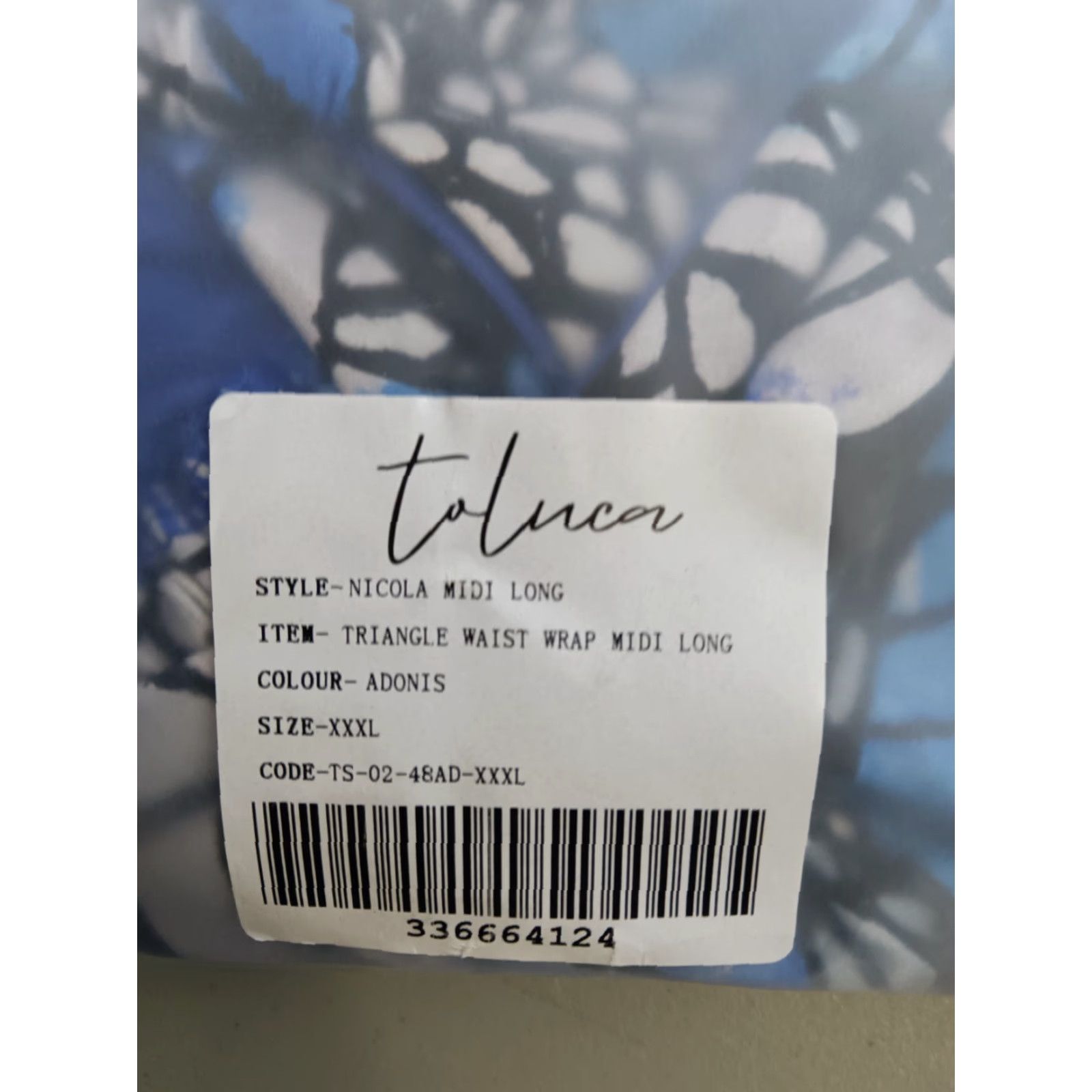 Triangl Toluca Swim One Piece Multicolor 3XL Triangle Waist Wrap Open Tummy Sexy Nylon Spandex Women Beach Size ONE SIZE - 6 Thumbnail