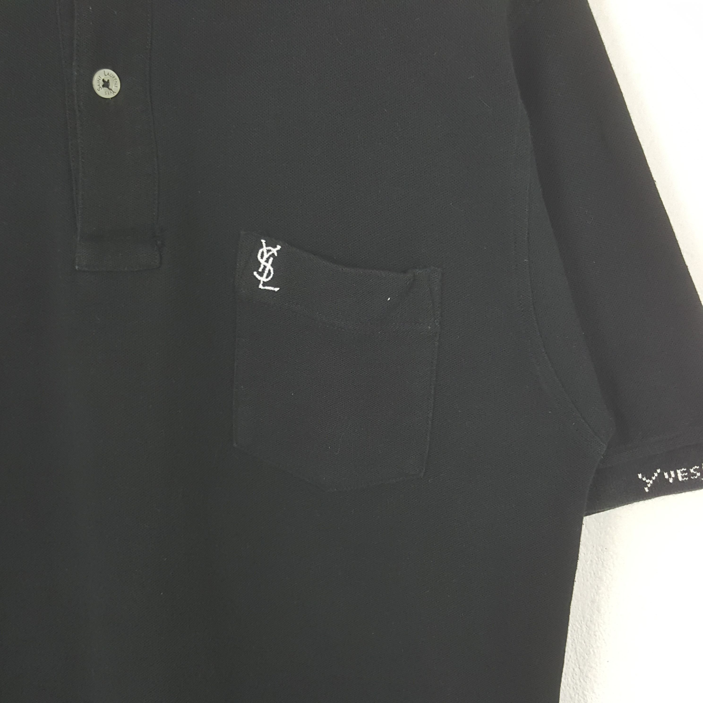 Yves Saint Laurent Vintage Yves Saint Laurent Designer Brand Polos C294N7 Size US M / EU 48-50 / 2 - 2 Thumbnail
