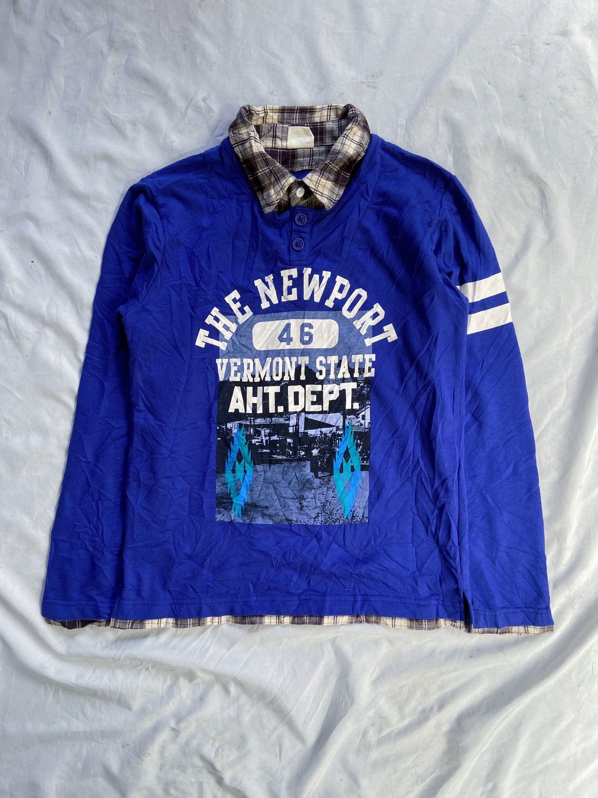 Beauty Beast × Hysteric Glamour × Japanese Brand DOUBLE LAYER CASUAL PTTP LONG SLEEVE Size US M / EU 48-50 / 2 - 1 Thumbnail
