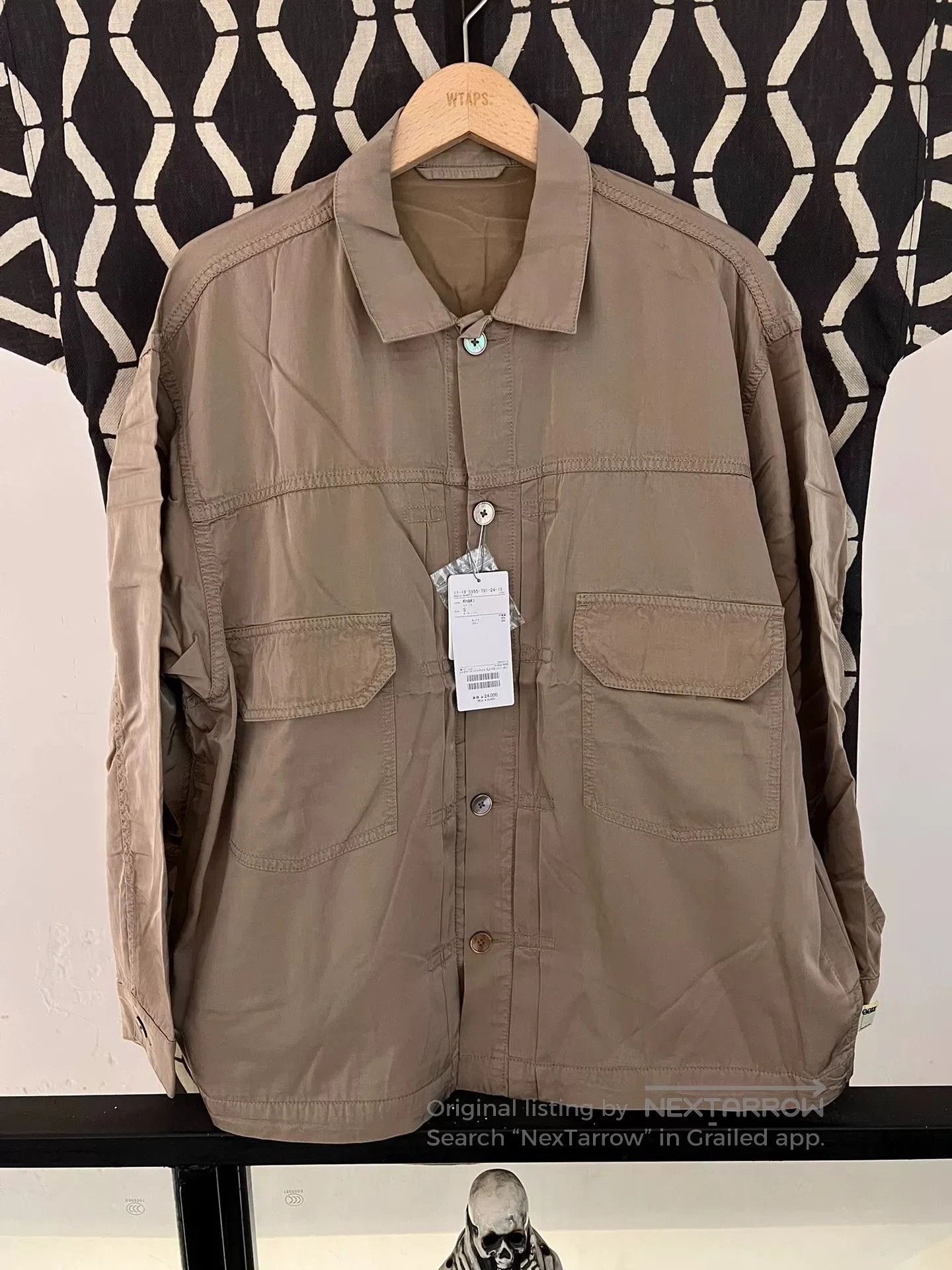 Beams Japan beams ssz g-shirt outwear in khaki. Size US S / EU 44-46 / 1 - 1 Thumbnail