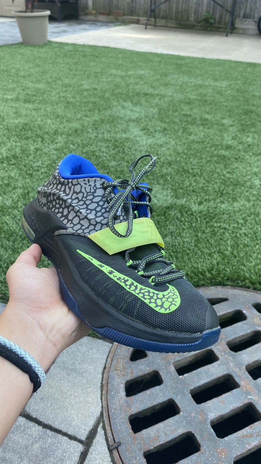 Nike Nike KD 7 ‘Electric Eel’ Size US 11 / EU 44 - 1 Thumbnail