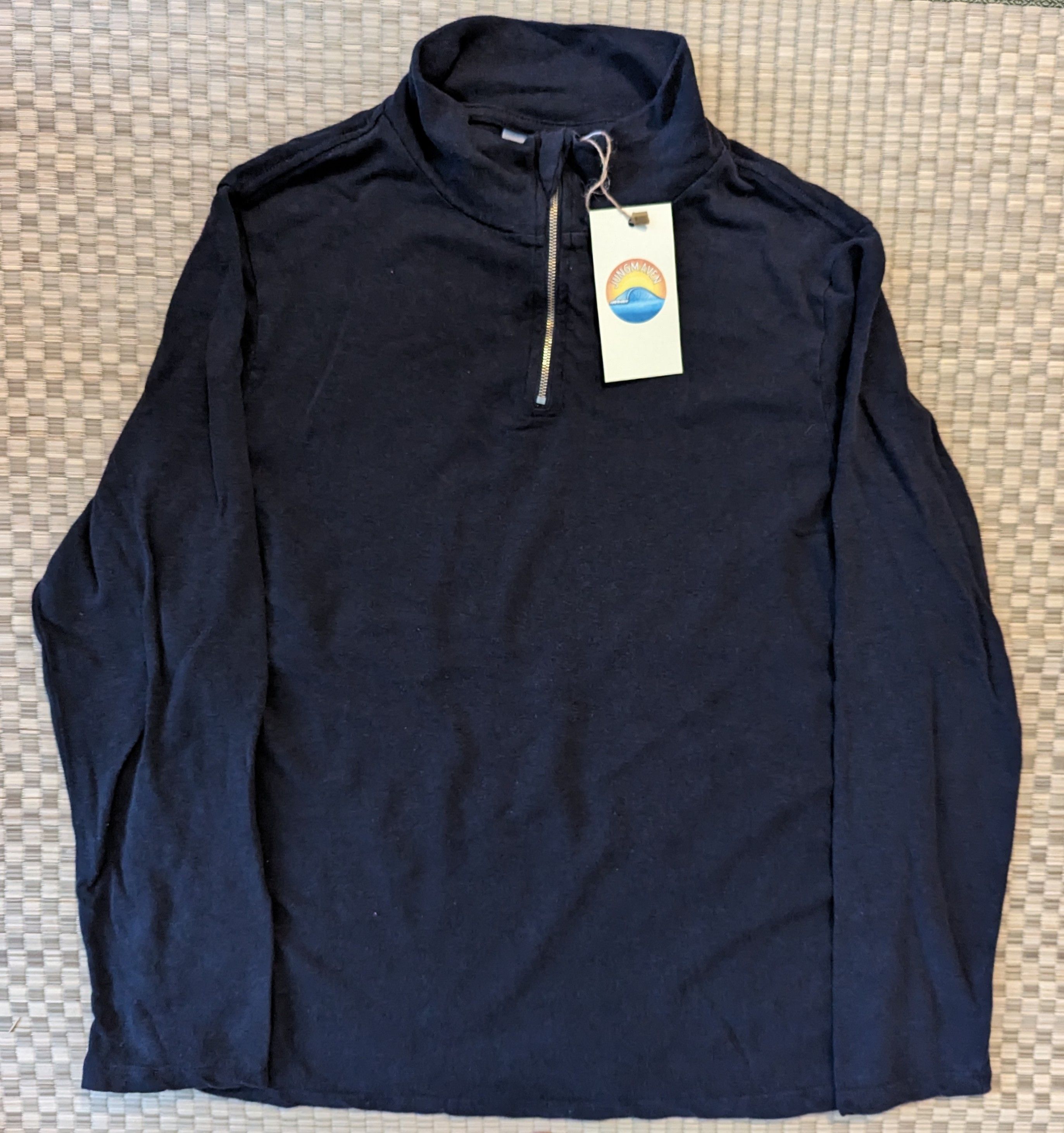 Jungmaven NWT Jungmaven IWEYOU Hemp Merino Wool 1/4 Zip Sweatshirt Size US S / EU 44-46 / 1 - 1 Thumbnail