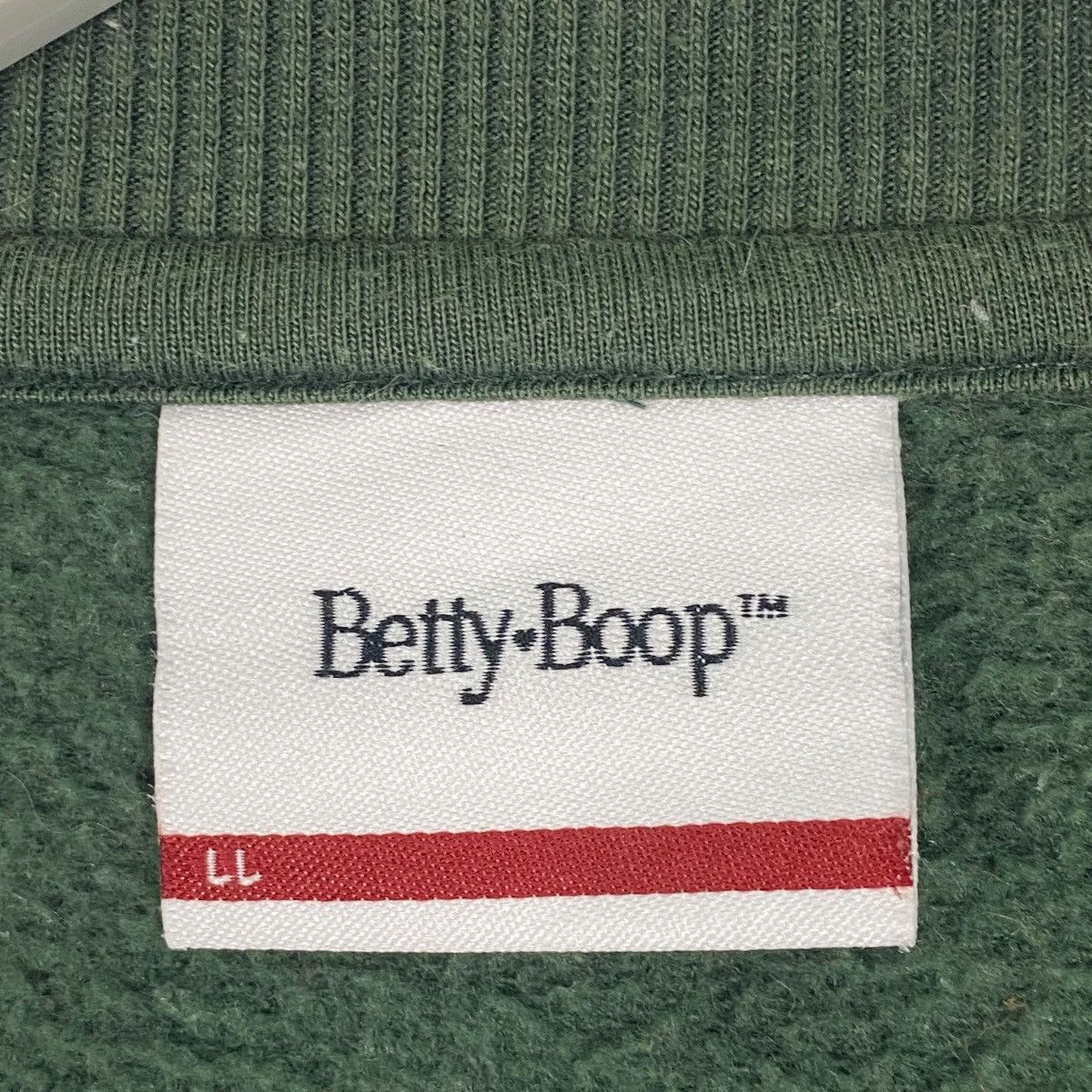 Other Vintage Betty Boop Printed Crewneck Sweatshirt Green Size LL Size US L / EU 52-54 / 3 - 5 Thumbnail