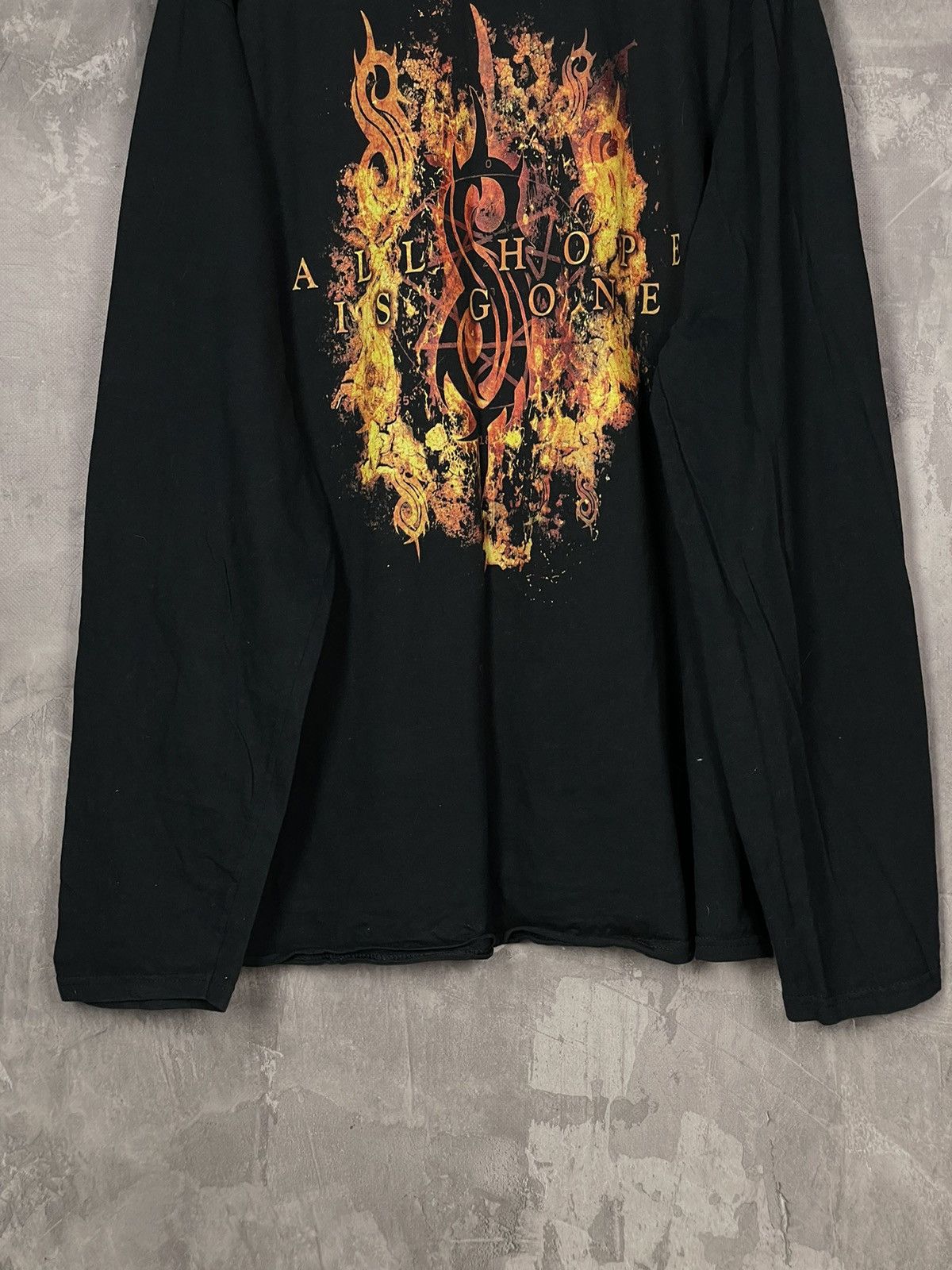 Band Tees × Slipknot × Vintage Vintage Slipknot 00s Long Sleeve Shirt Size US L / EU 52-54 / 3 - 13 Thumbnail