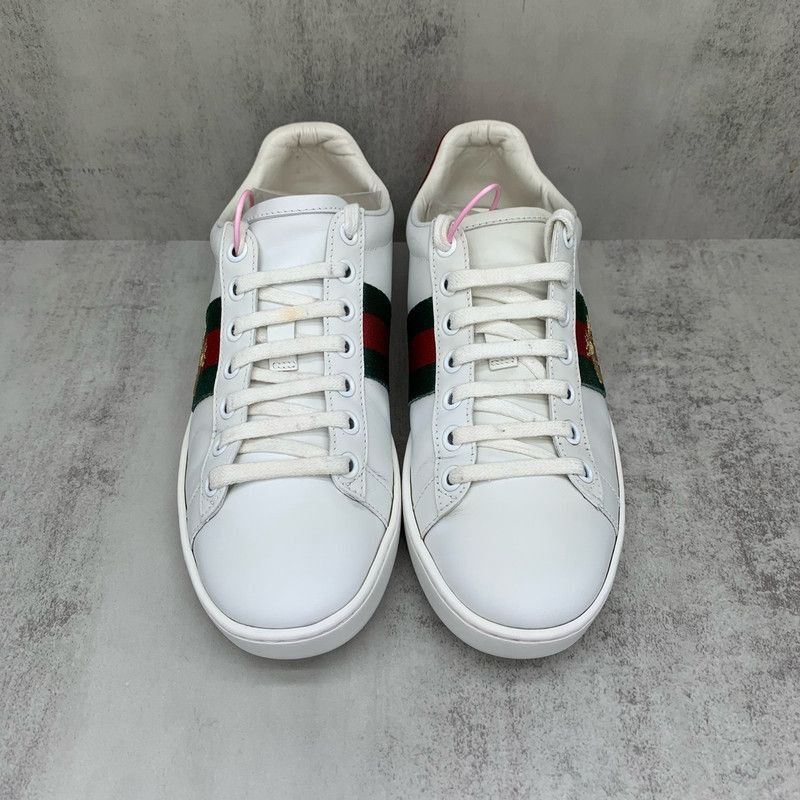 Gucci Gucci Ace Low-Top Sneakers with Bee Design -2508 Size US 5 / IT 35 - 1 Thumbnail