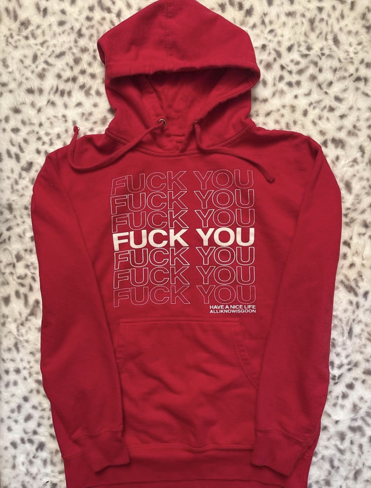 Other ALL I KNOW IS GOON F*** YOU HOODIE Size US M / EU 48-50 / 2 - 1 Thumbnail