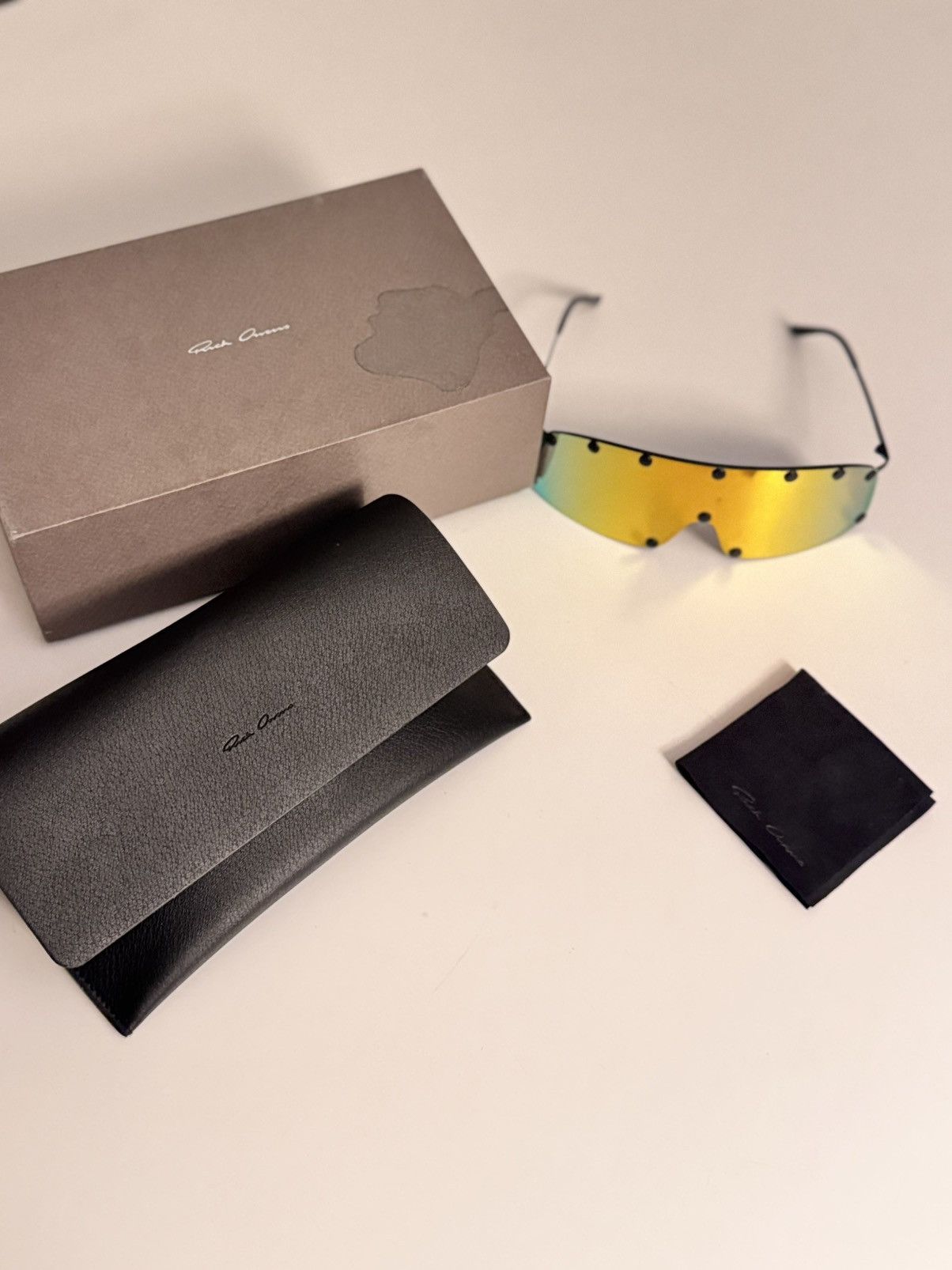 Rick Owens Rick owens rainbow shield glasses Size ONE SIZE - 8 Thumbnail
