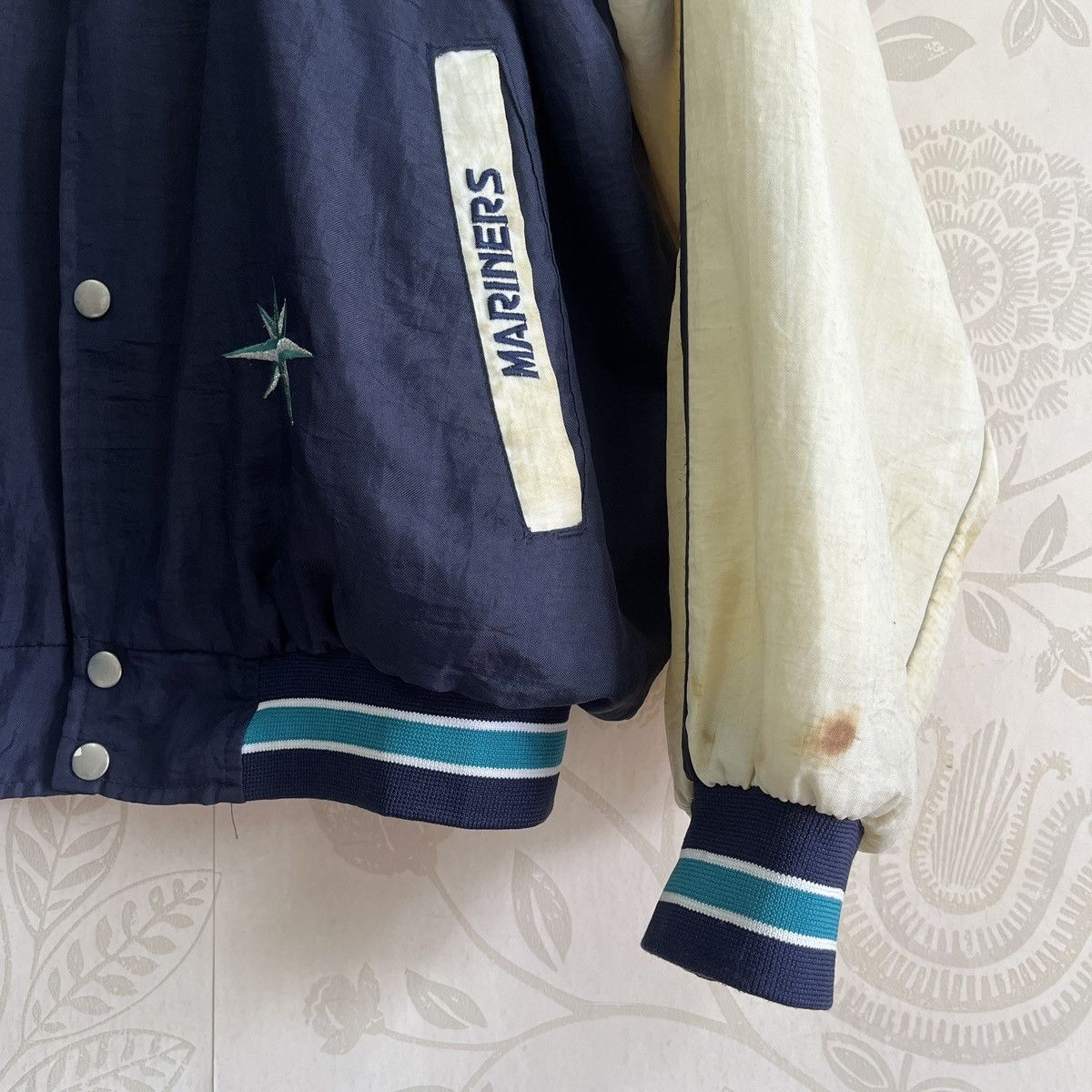 MLB Vintage MLB Seattle Mariners Sweater Light Jacket Size US L / EU 52-54 / 3 - 9 Thumbnail