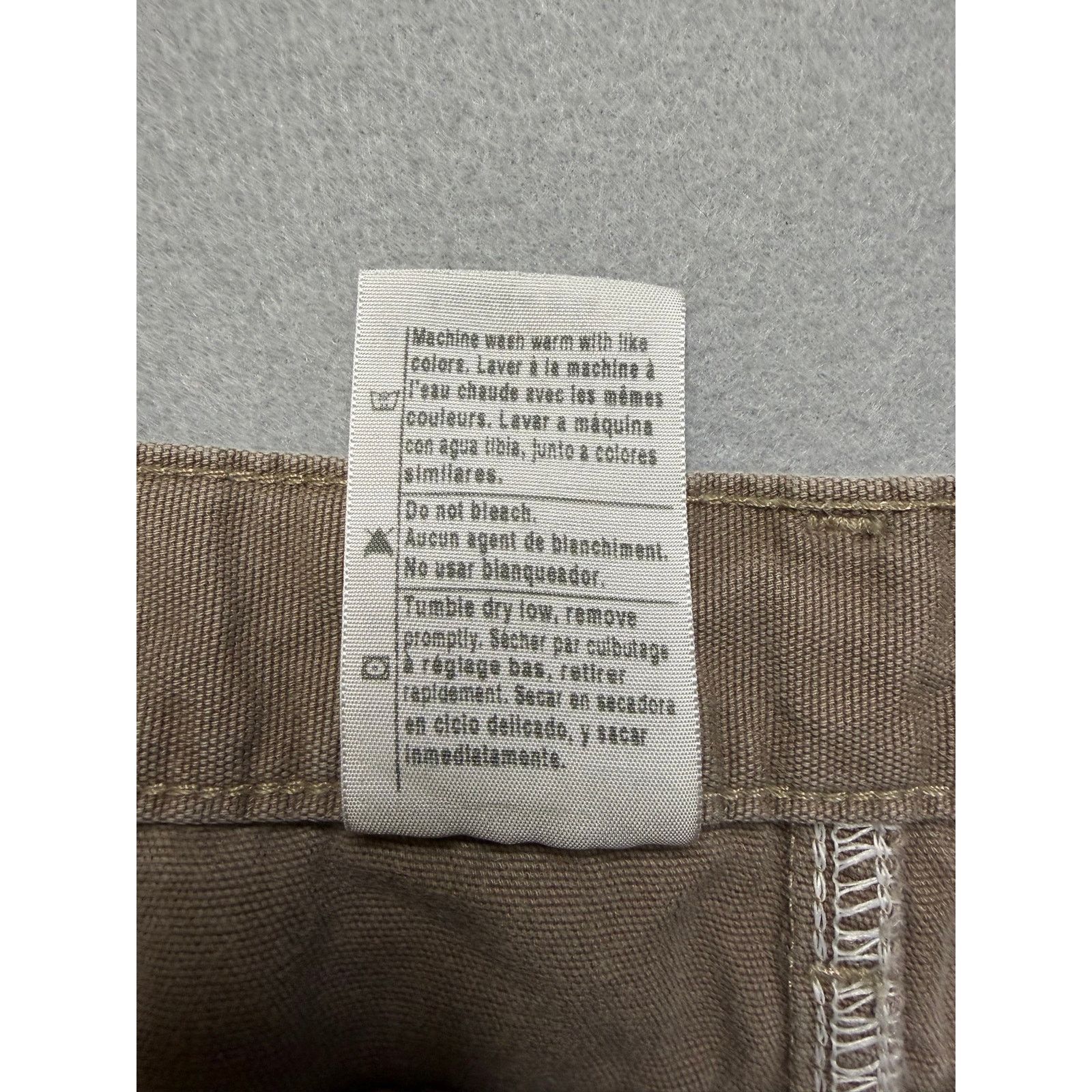 Carhartt Vintage Carhartt Work Pants Men’s 44x30 Brown Canvas Y2K Size US 44 / EU 60 - 4 Thumbnail